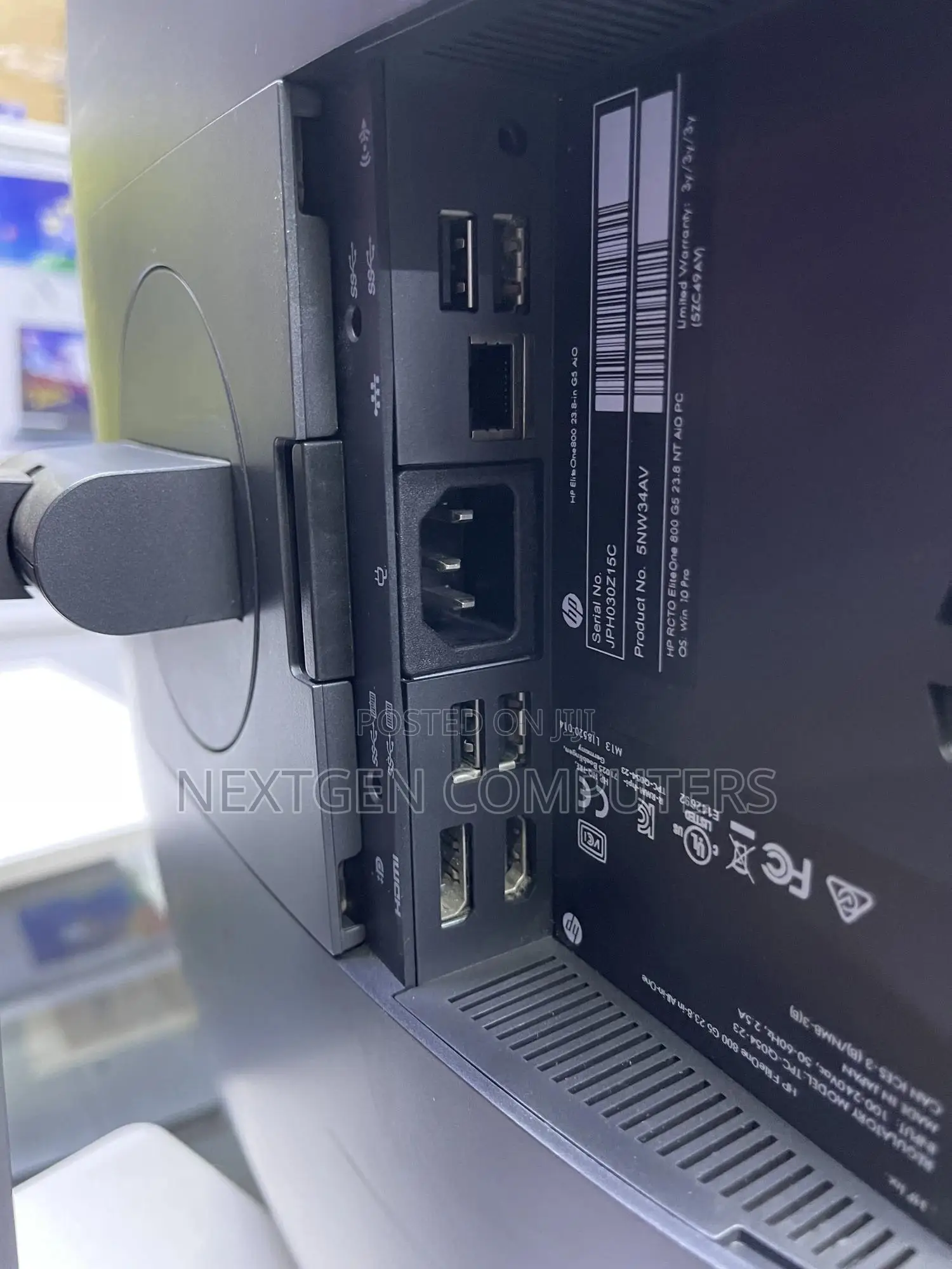 Desktop Computer HP EliteOne 800 16GB Intel Core I5 SSD 512GB