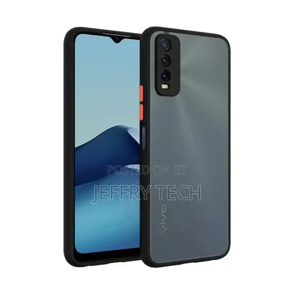 Frosted Smoke Case for Vivo Y20 Back Cover