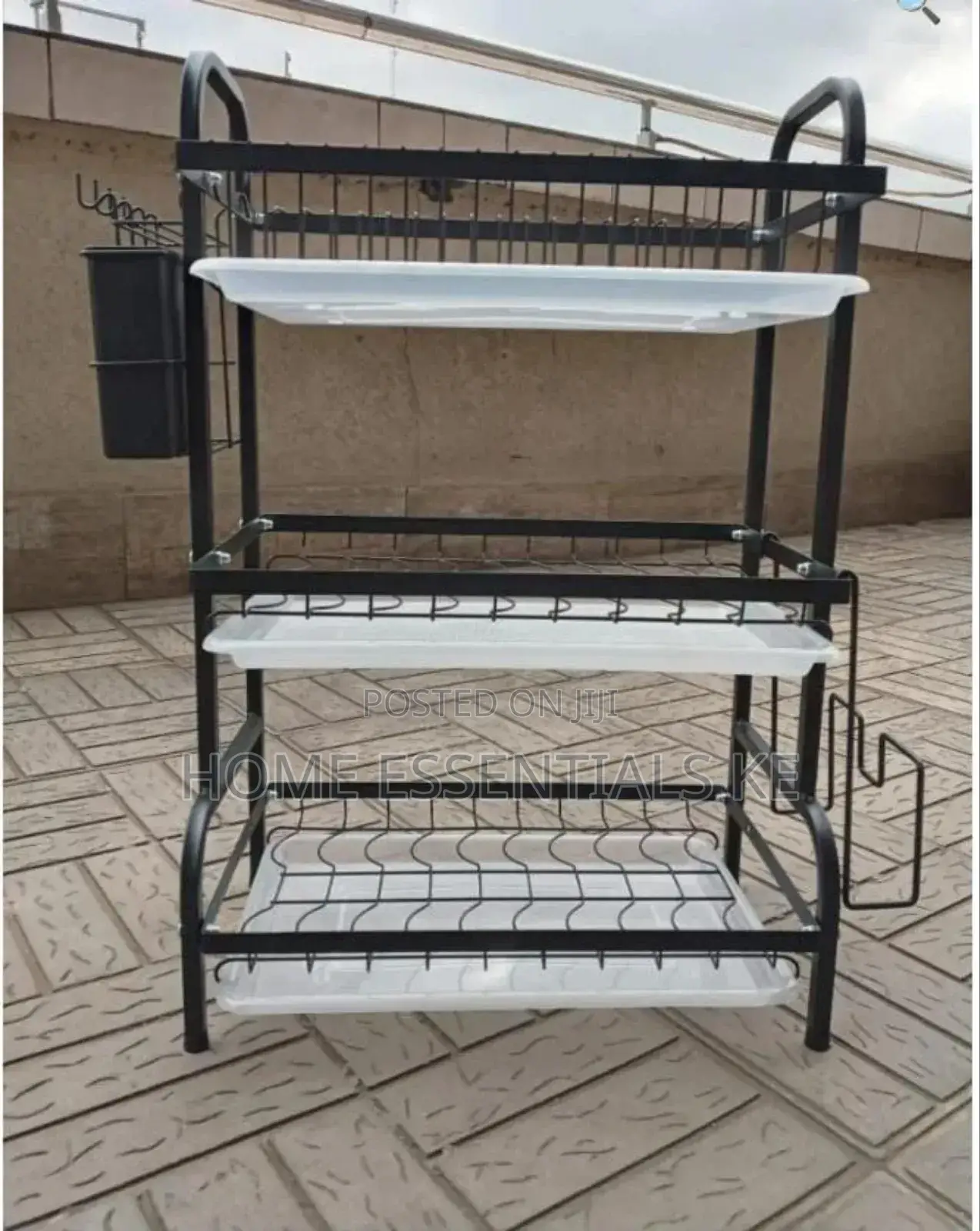 3layer Heavy Dish Rack Organizer