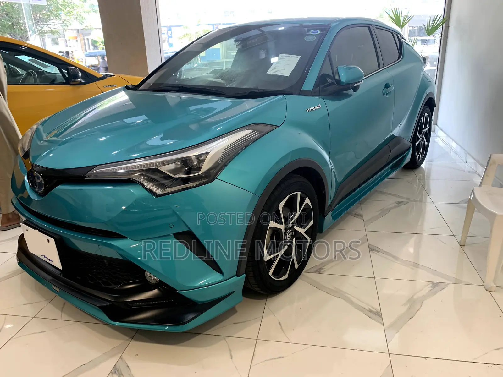 Toyota C-HR 2017 Teal