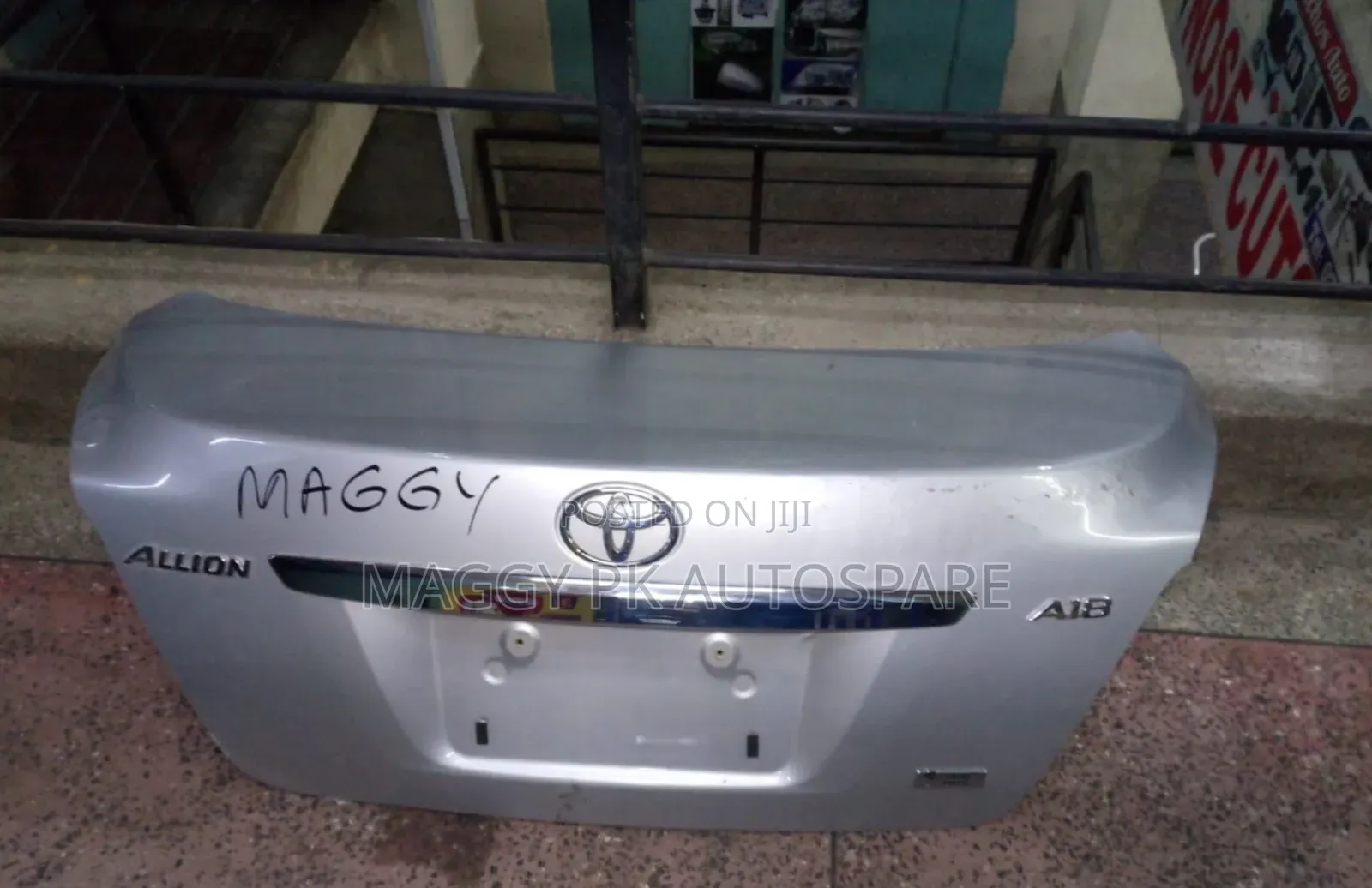 Toyota Allion 270 2016 Model Boot/Tailgate