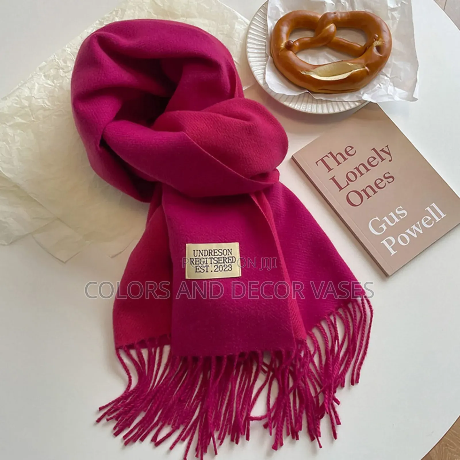 2 Colors in 1 Scarf Available