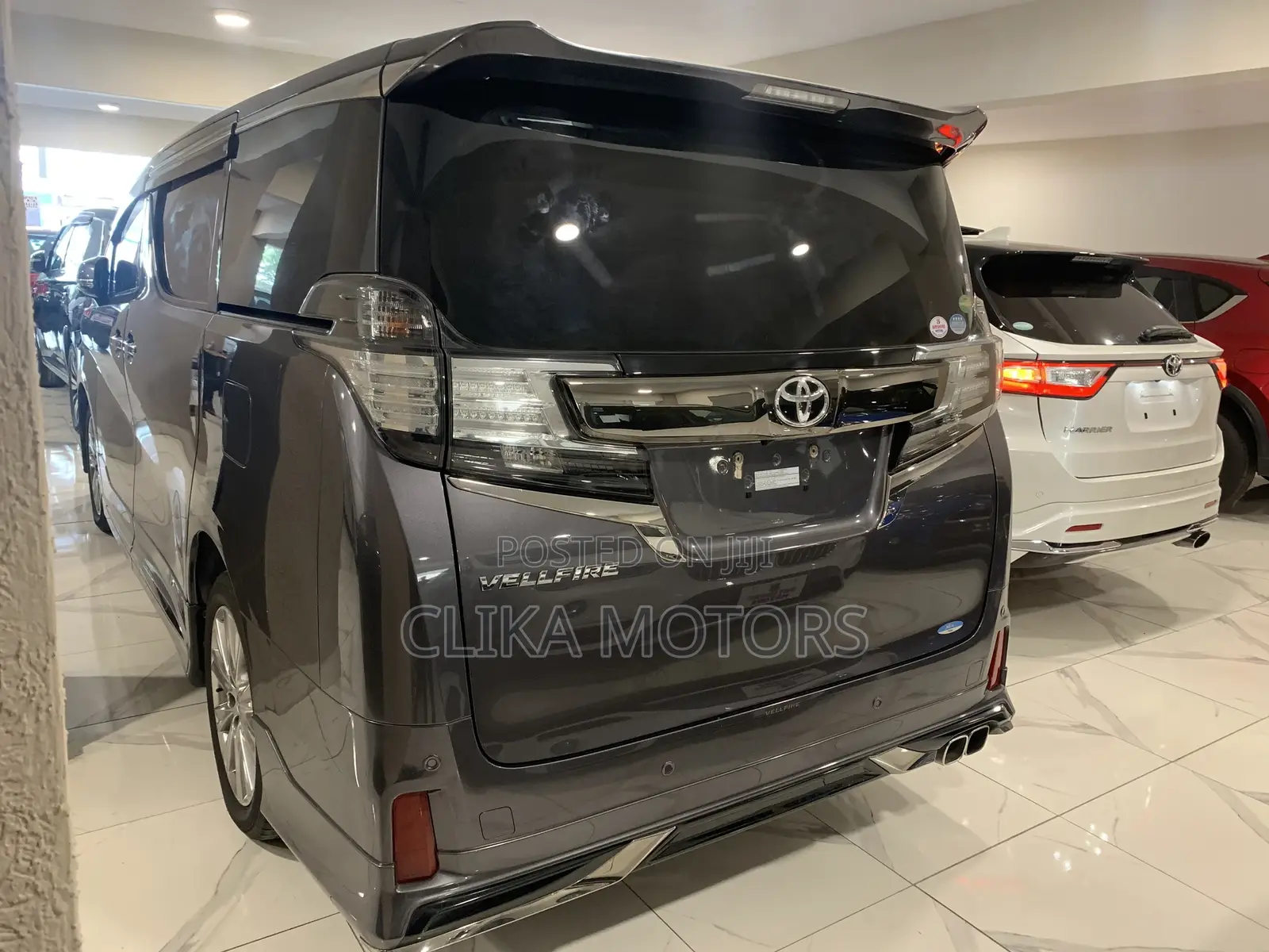 Toyota Vellfire 2017 Gray