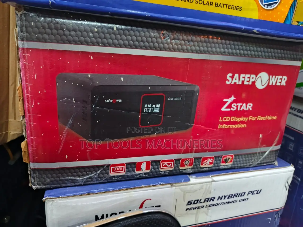 Safe Power 1.5kva Inverter Charger Pure Sine Wave