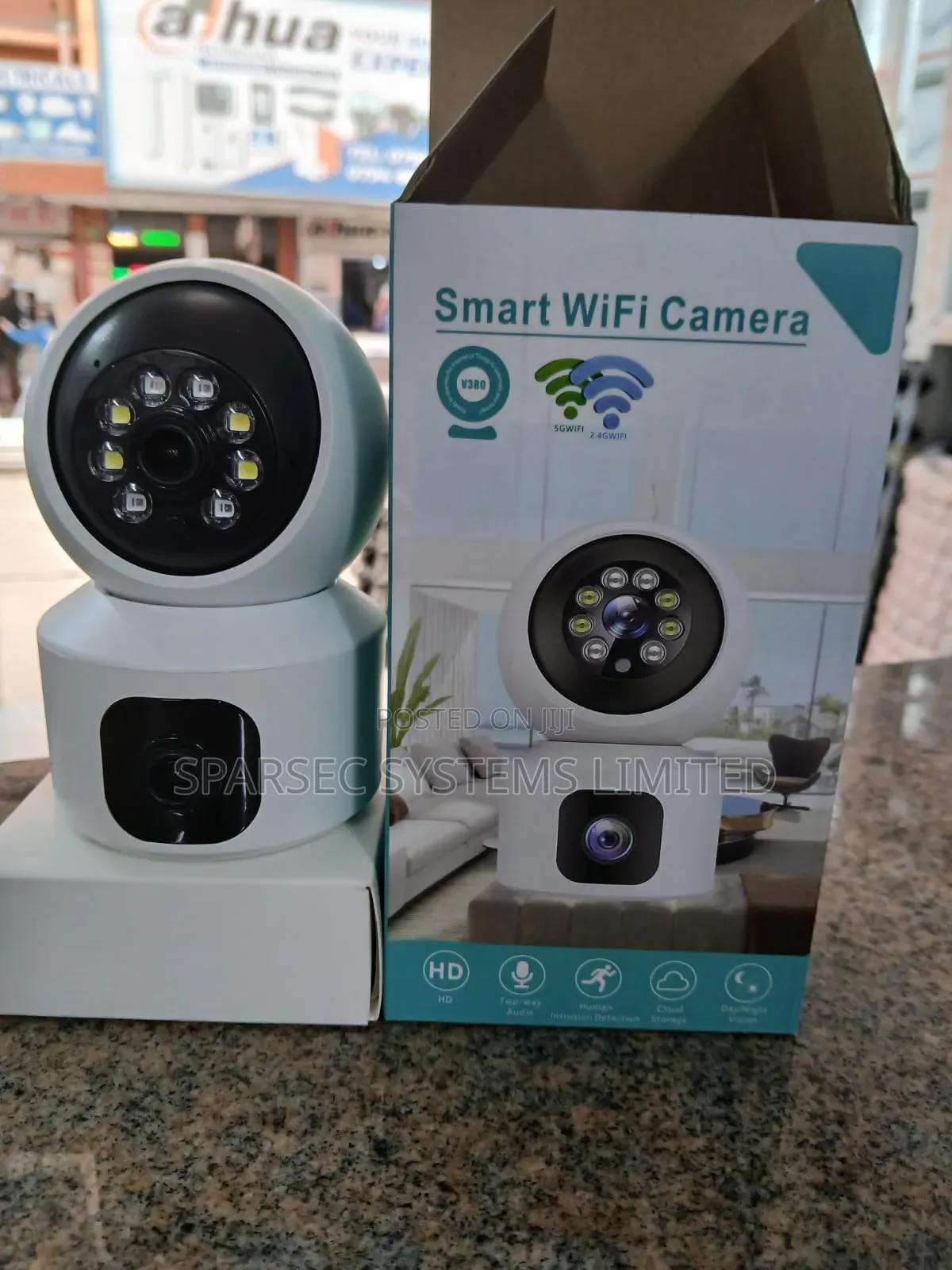 4mp PTZ Dual Lens Wifi Smart Camera