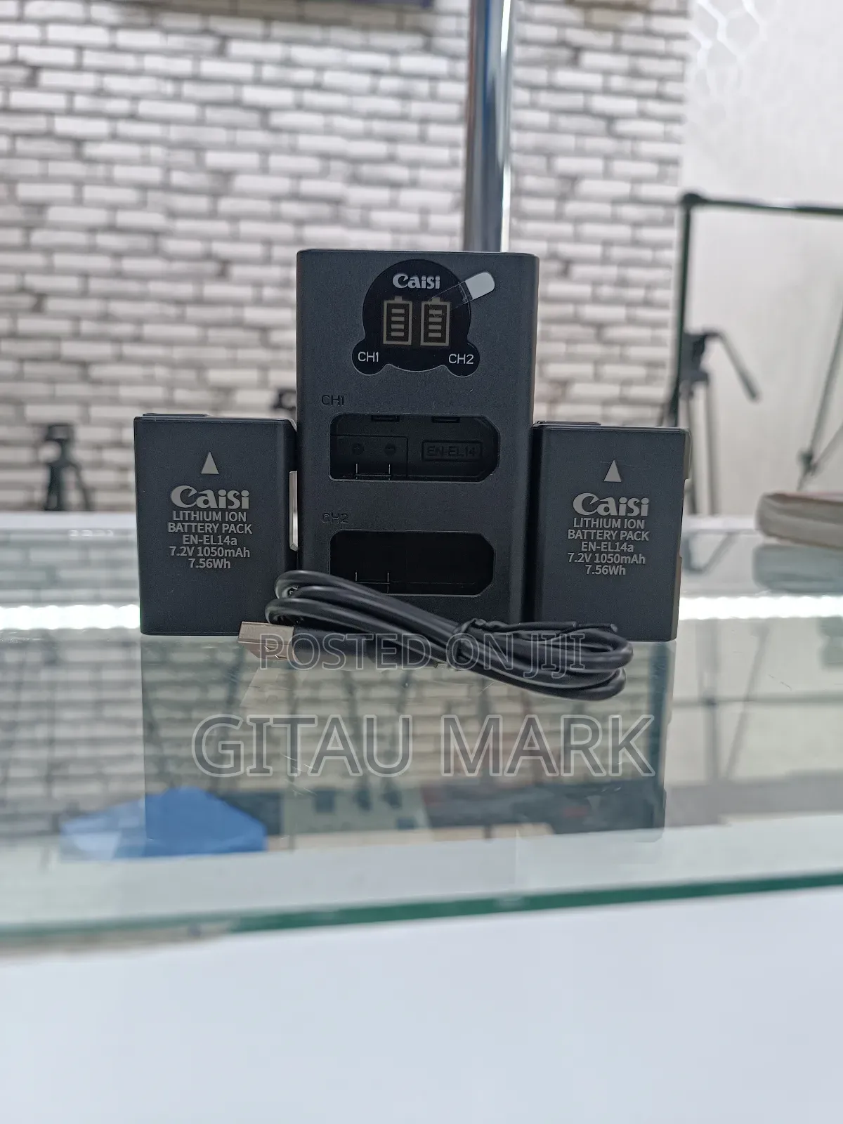 Caisi EN EL 14a Dual Batteries and Charger