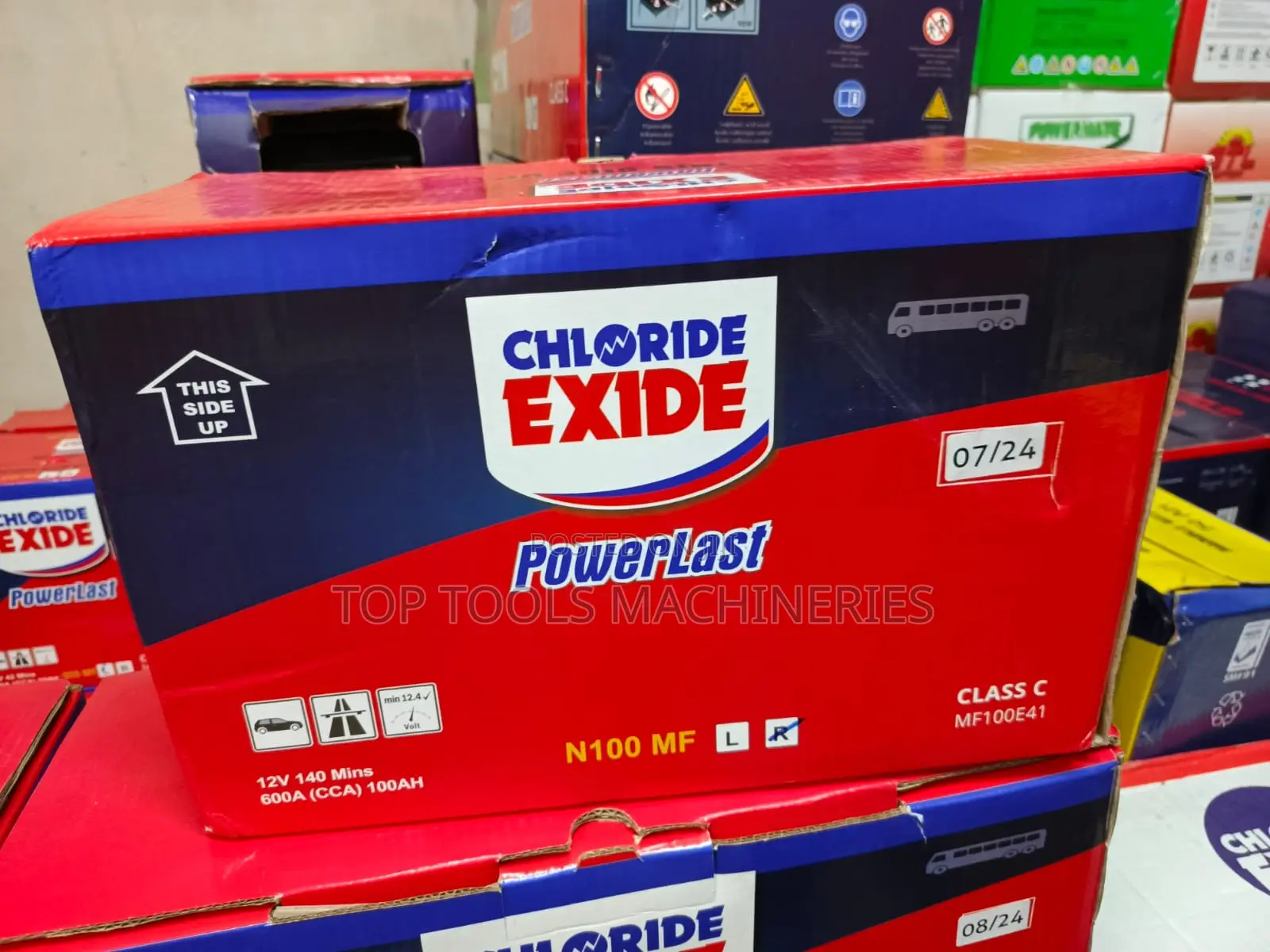 Chloride Exide N100 Dry Battery