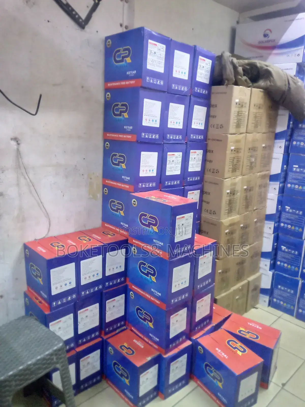 CR Ns70ar 12v65ah Car Battery