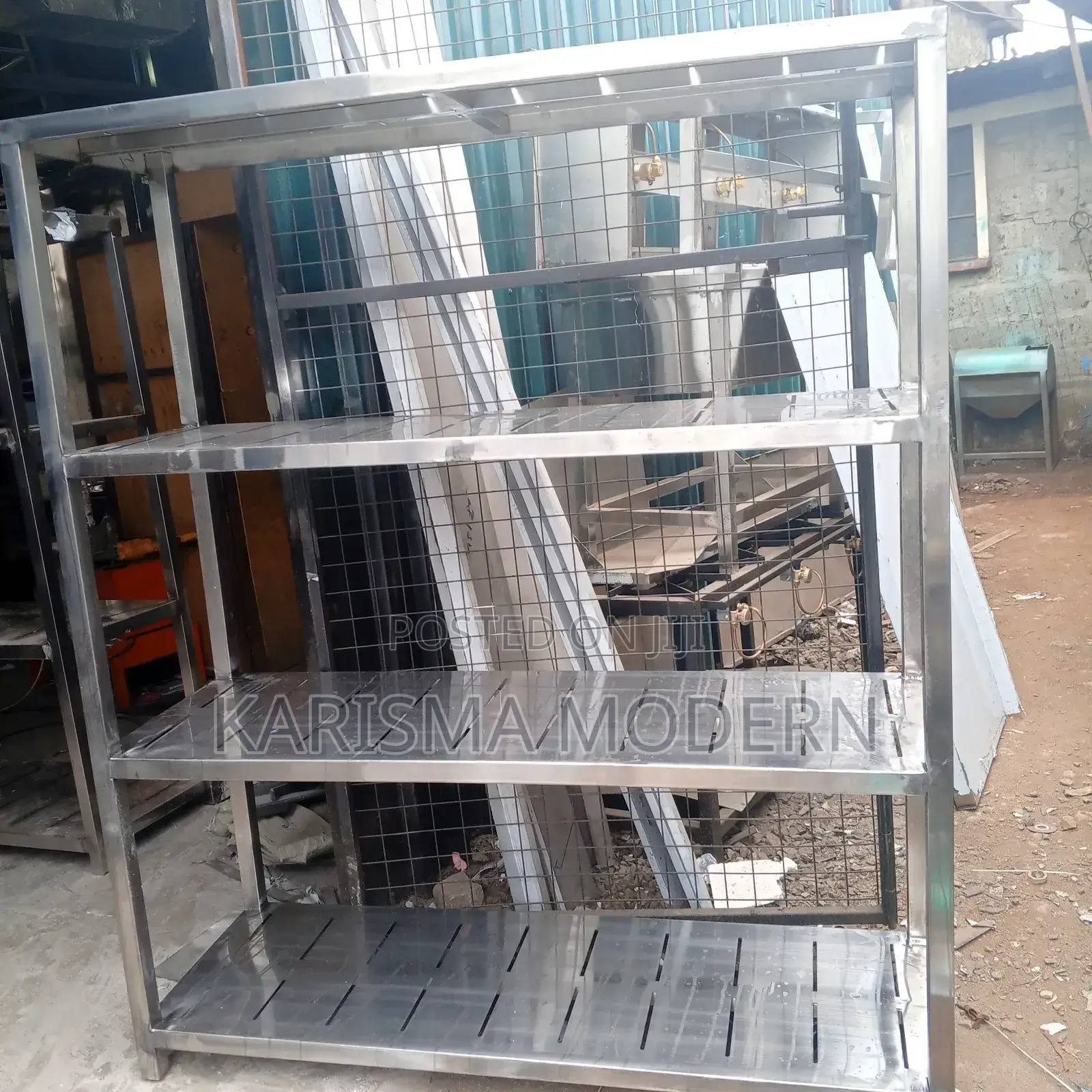 Locally Made Stainless Steel Perforated Rack