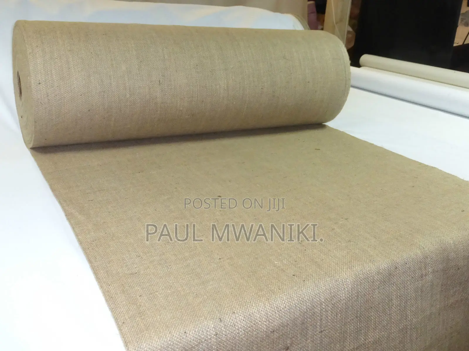 Jute Fabric For Making Art Crafts Decoration Peaces , Hand