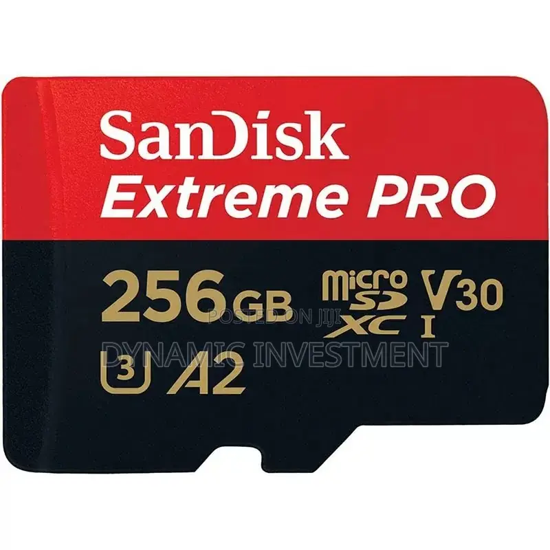 Sandisk 256gb Extreme Pro Microsd Uhs-I Memory Card