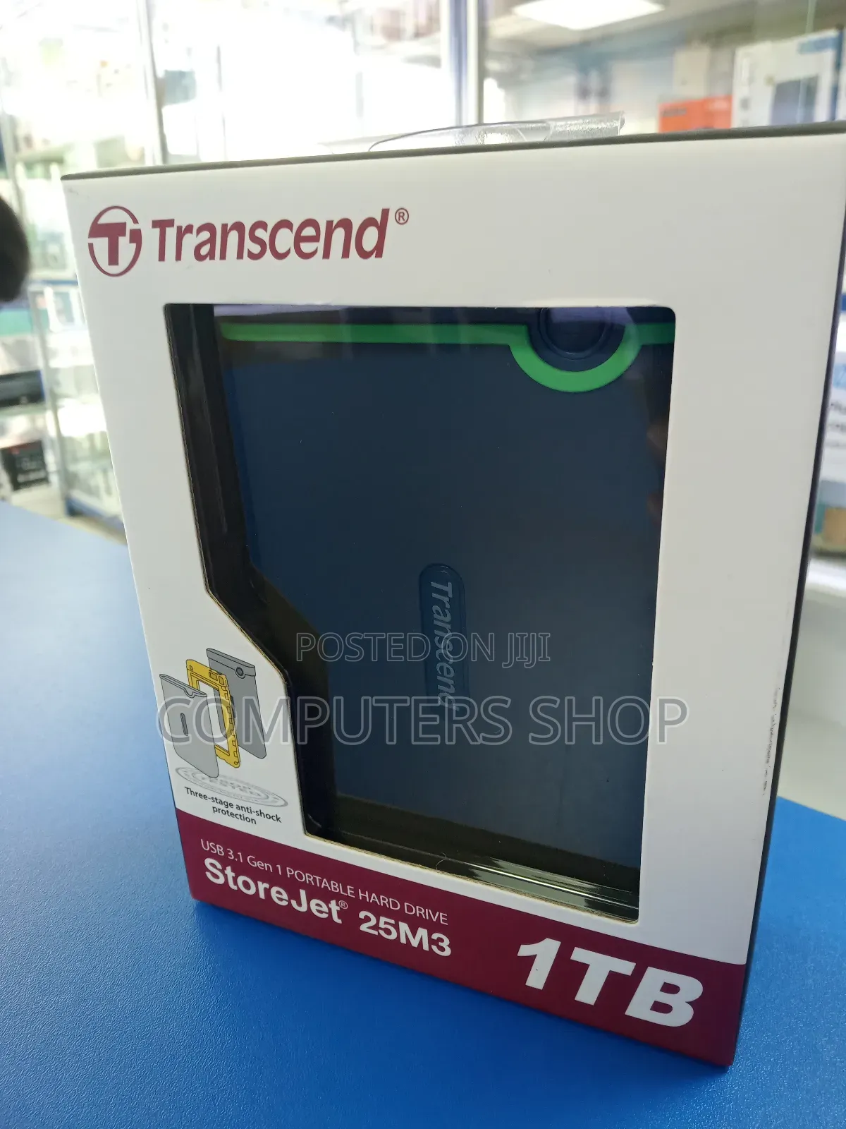 1 Tb Transcend External Hard Drive