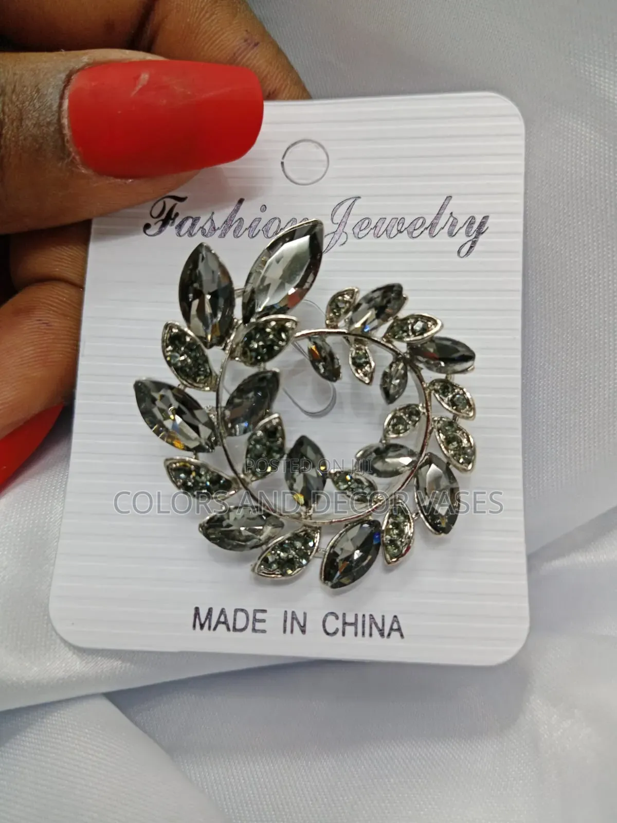 Brooches Gold and Silver Available