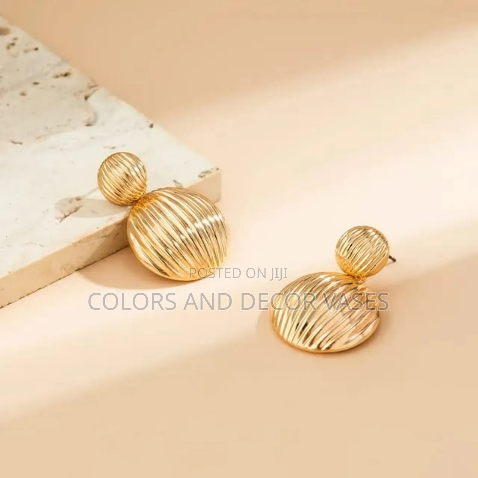 Small Piece Gold Earrings