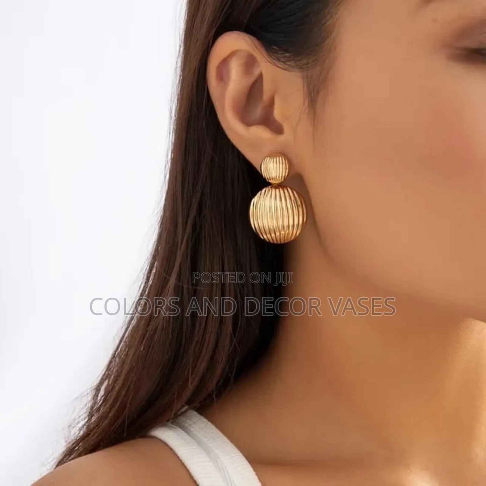 Small Piece Gold Earrings