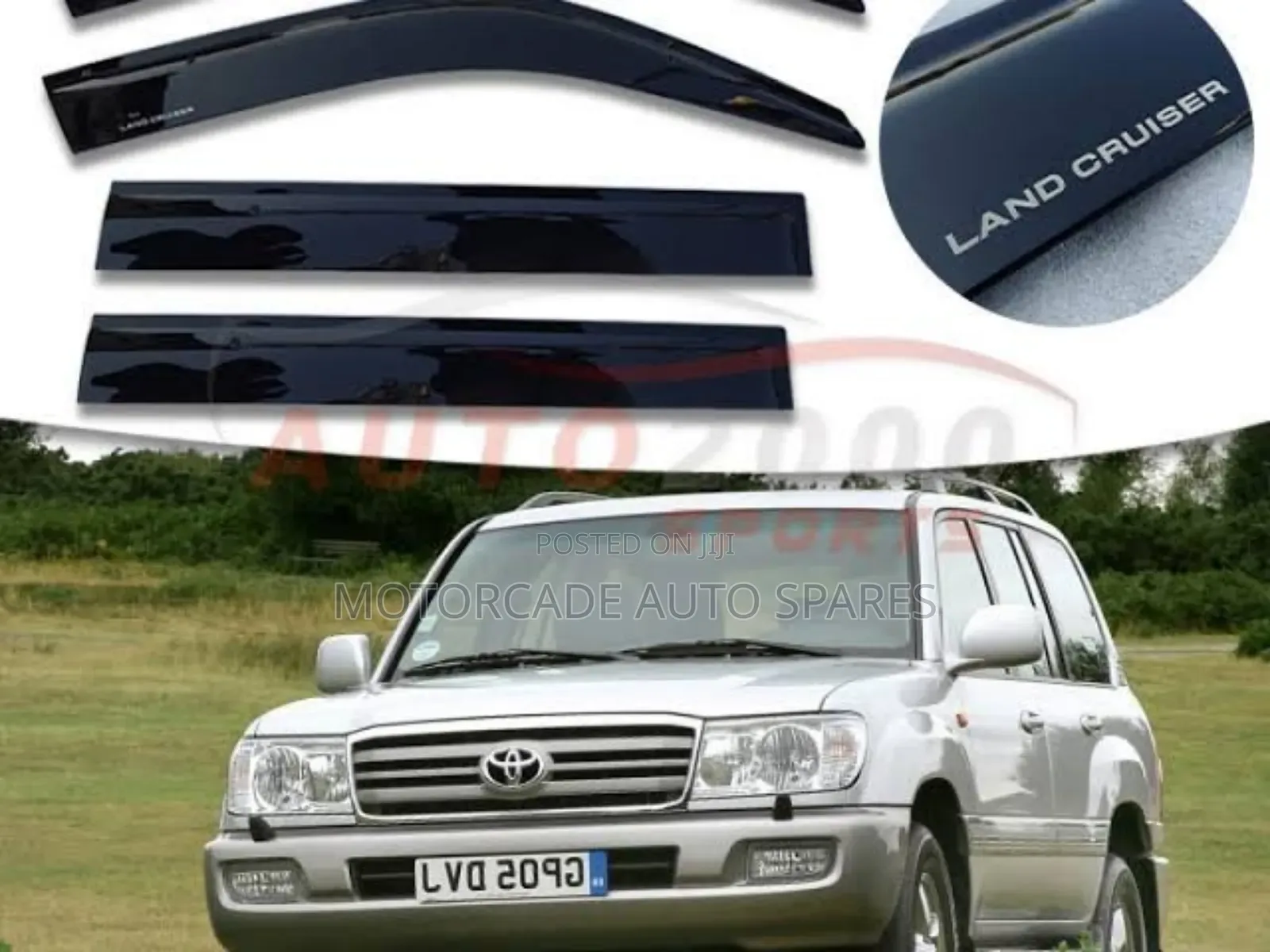 Toyota Landcruiser 100 Series Windbreakers Set
