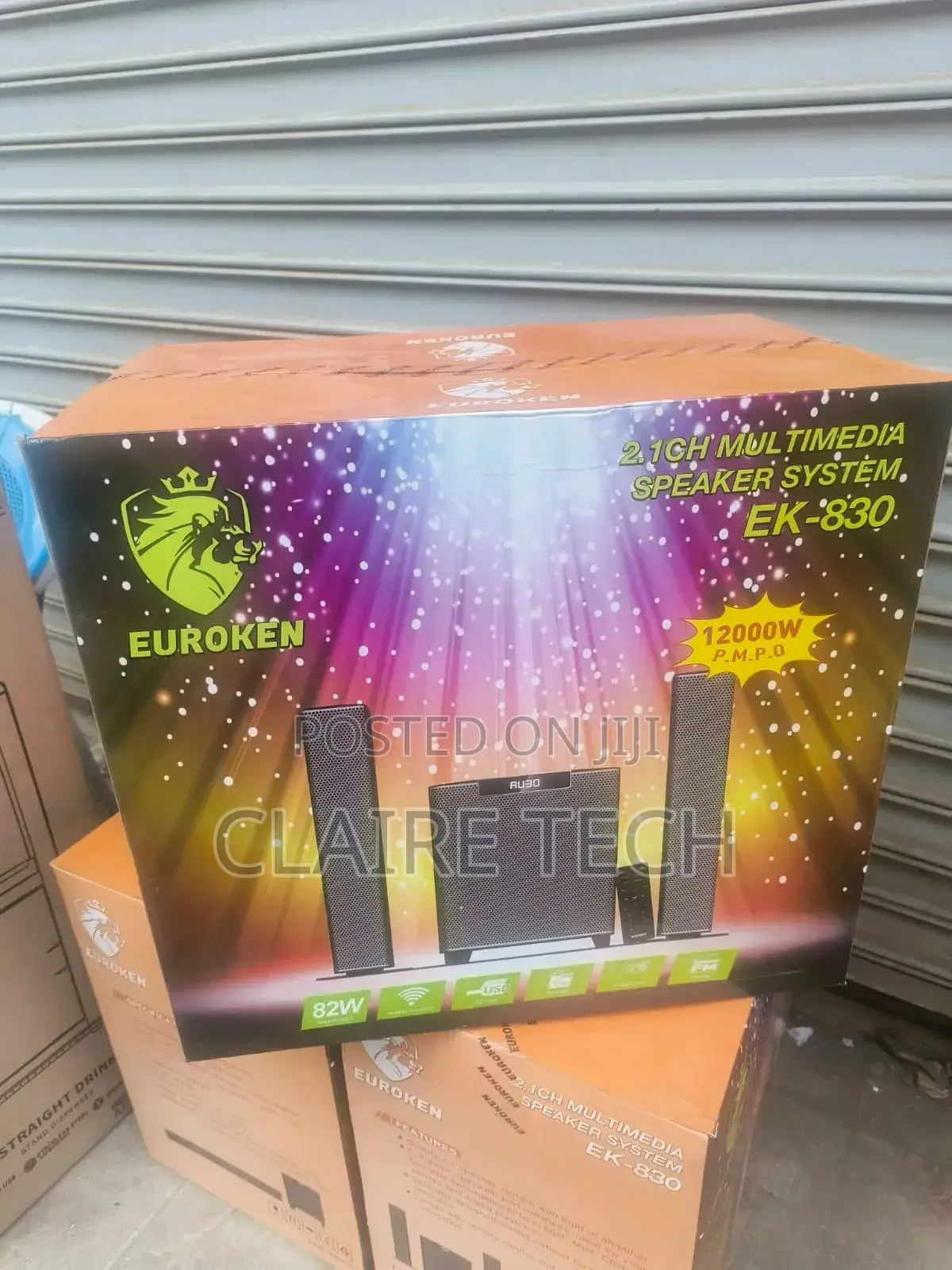 2.1ch Euroken EK-830 20000W Multimedia Speaker Home