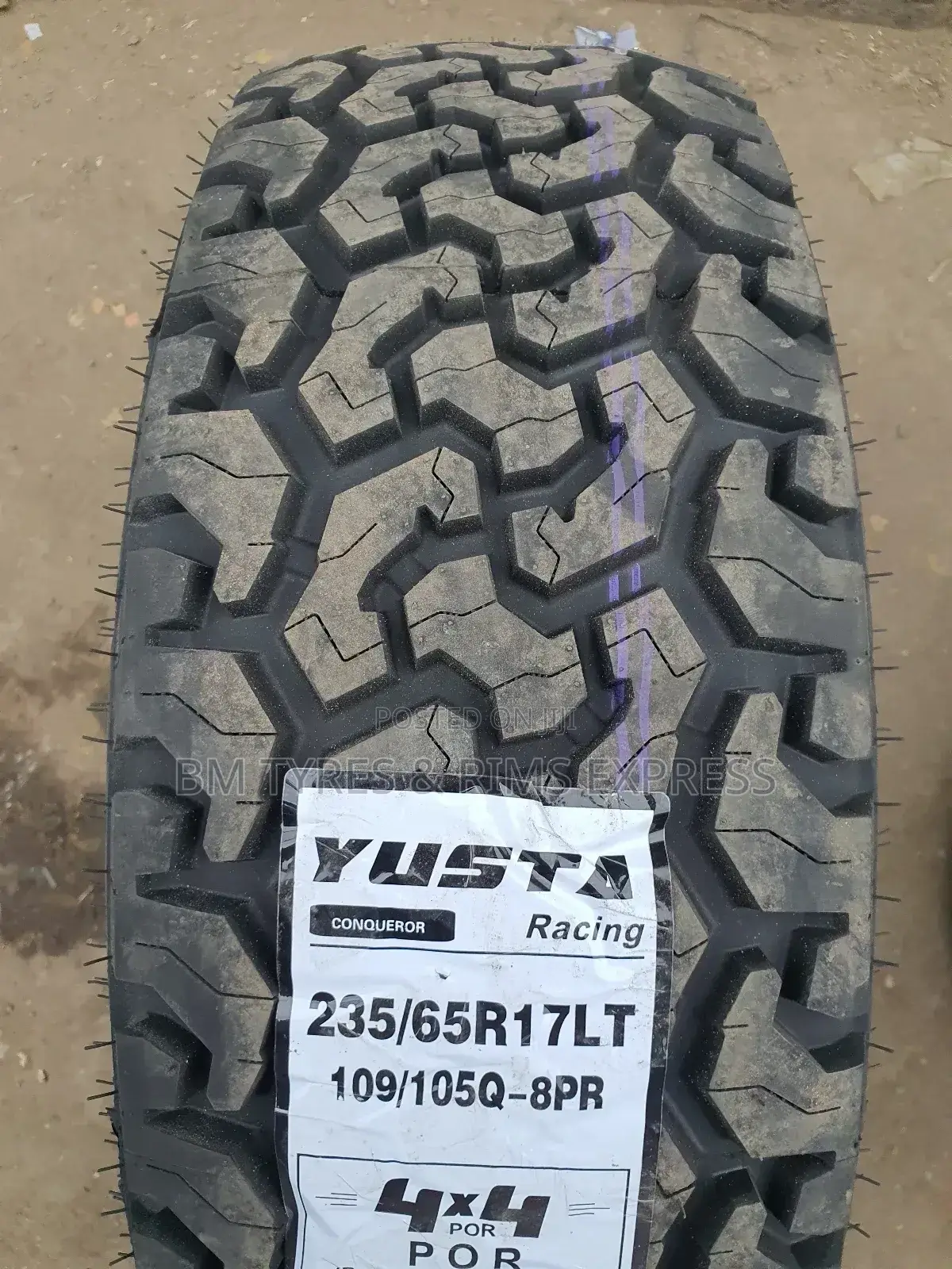 235 /65 R17 YUSTA (With White)