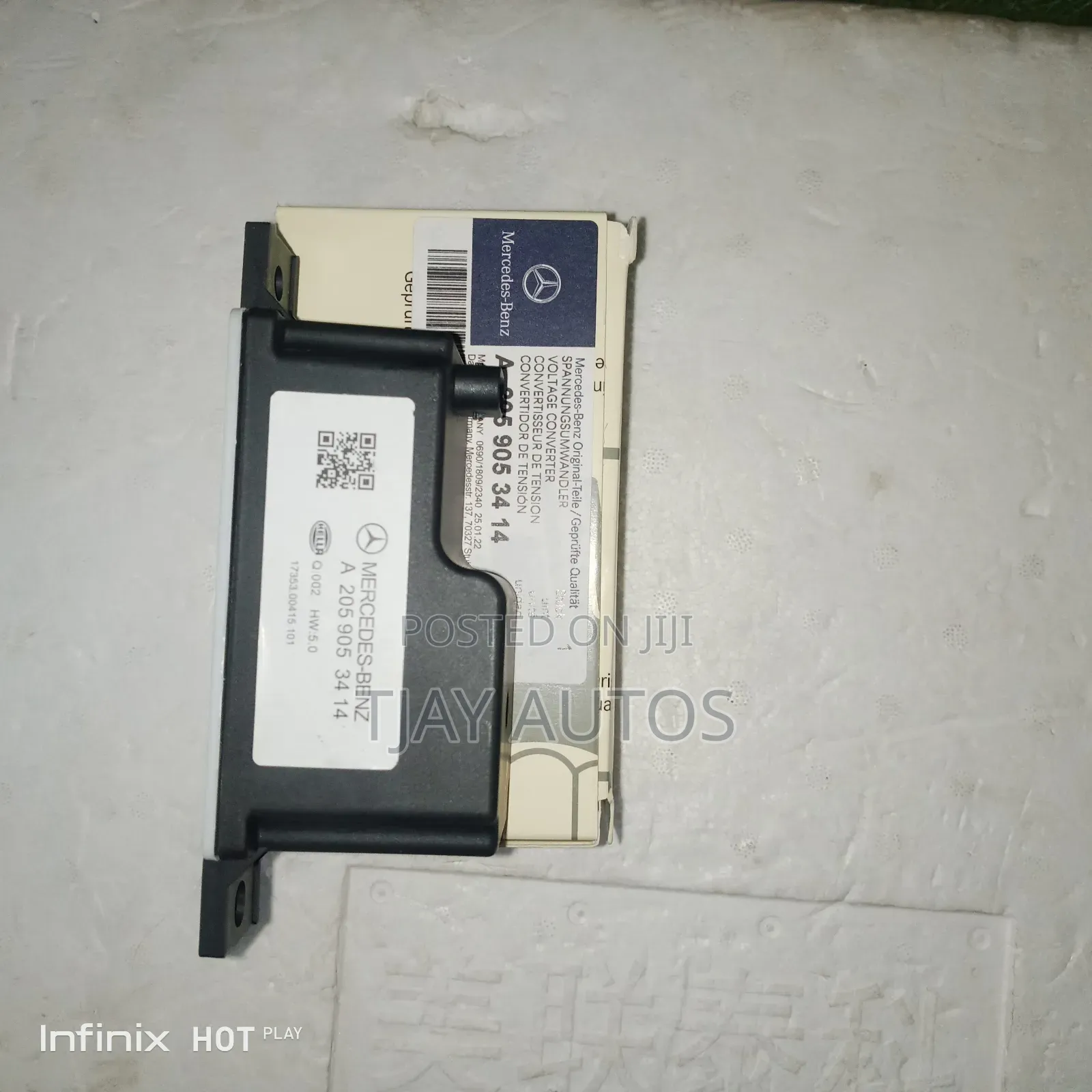 Mercedes Voltage Converter Module Auxiliary Battery