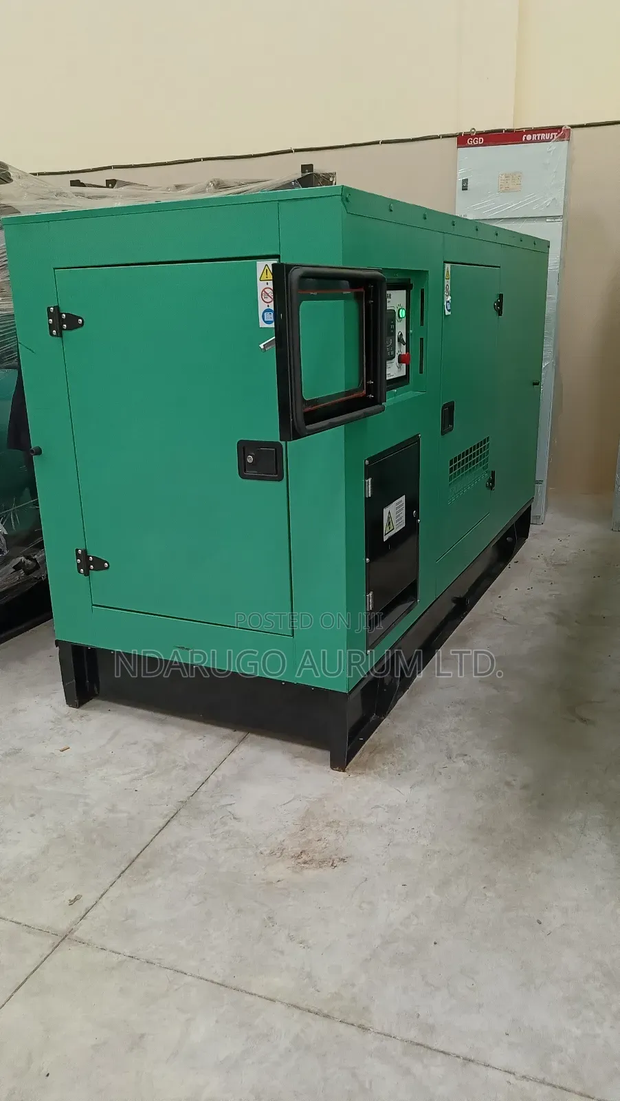 New 100 Kva Cummins Generator. Canopy