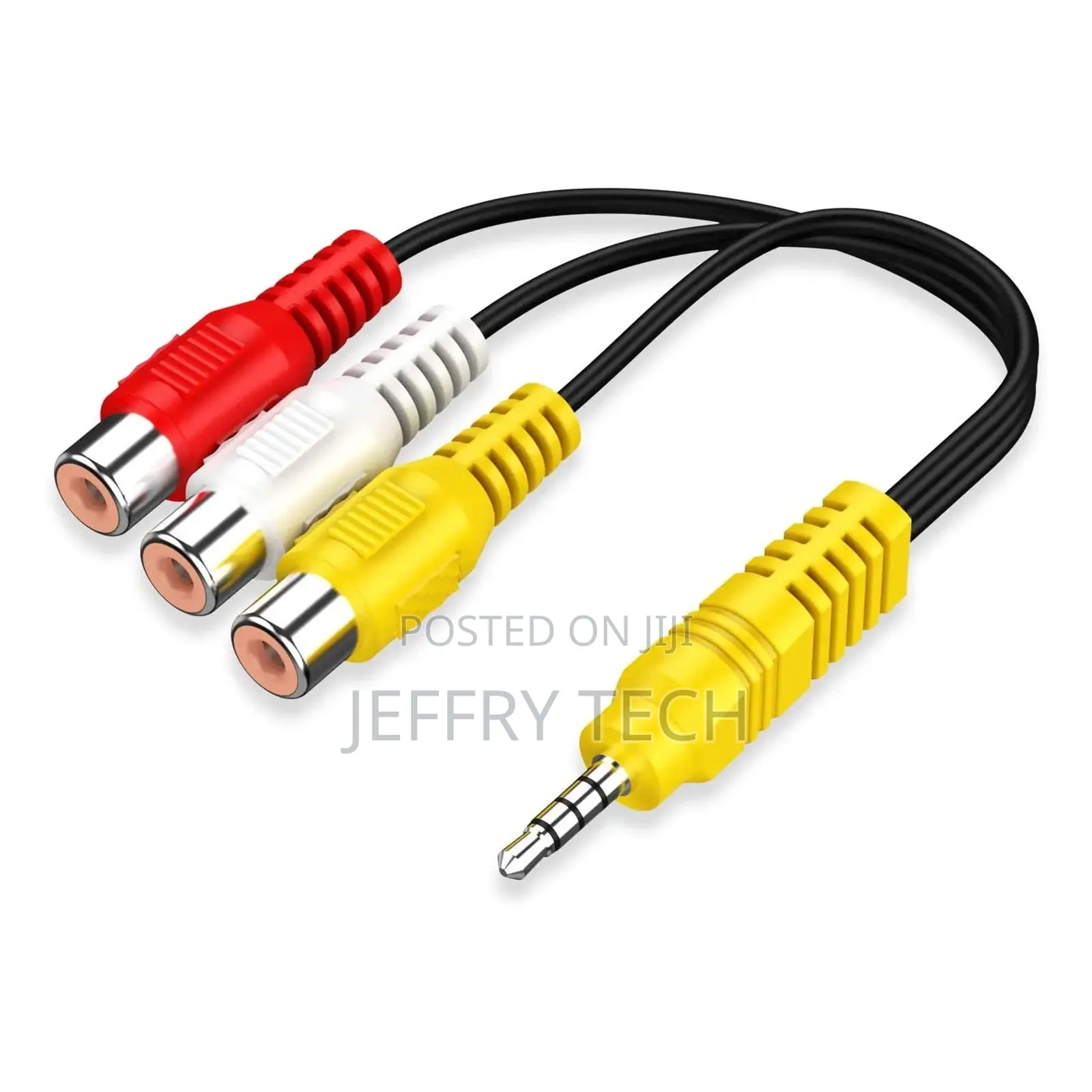 High-Quality 3.5MM to 3 RCA Video AV Adapter Cable for TCL T
