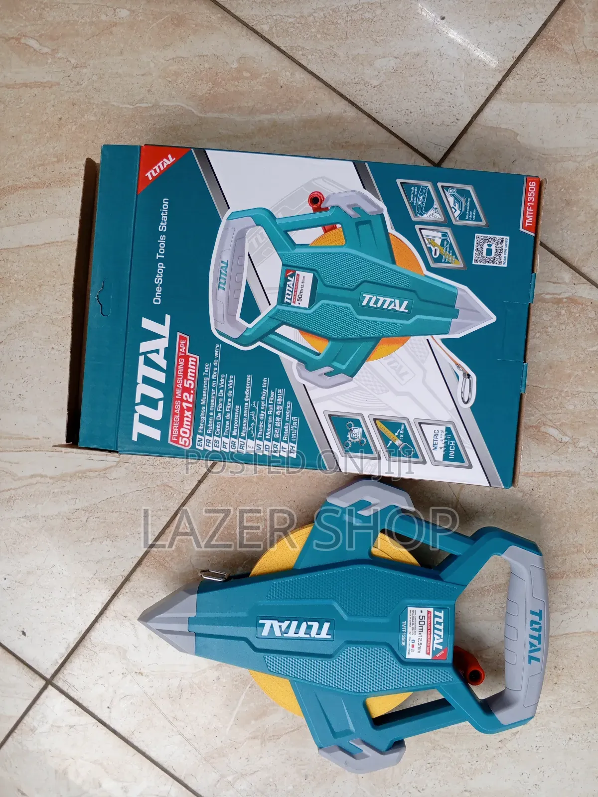 50m Fibreglass Measuring Tape