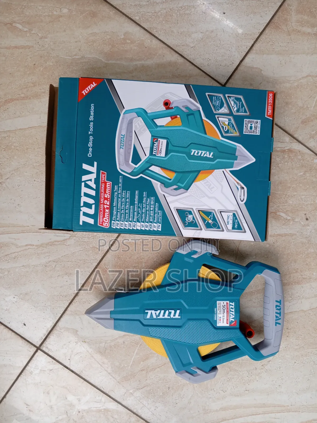 50m Fibreglass Measuring Tape