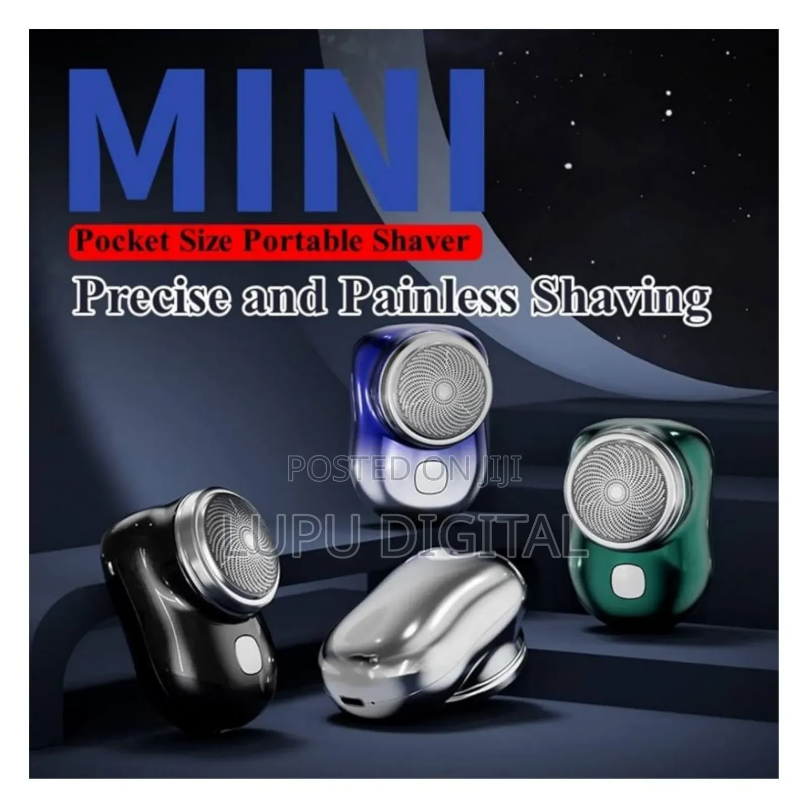 Rechargeable Pocket Mini Shaver Grinder