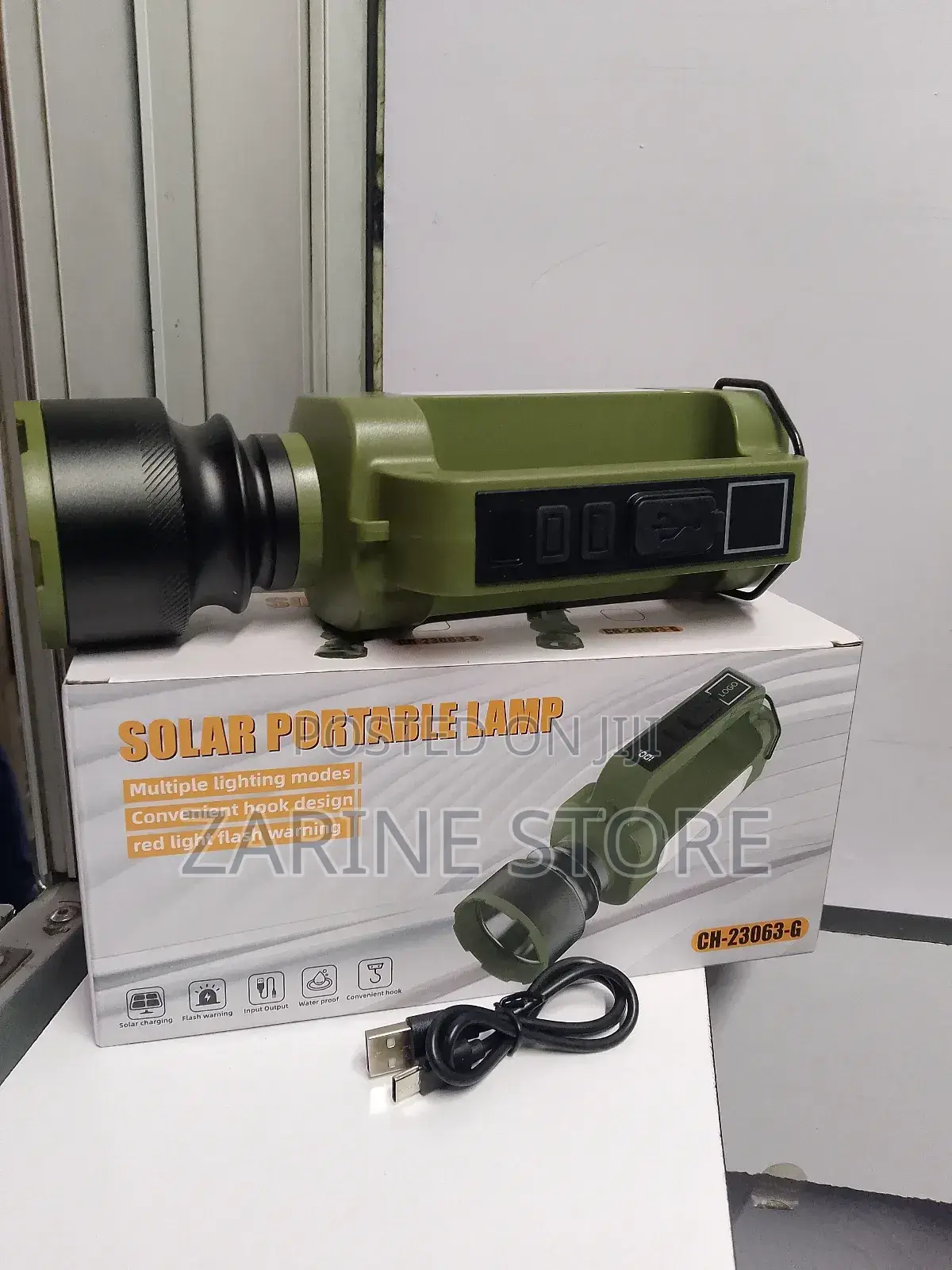 Solar Portable Lamp Torch Multiple Light, Water Proof