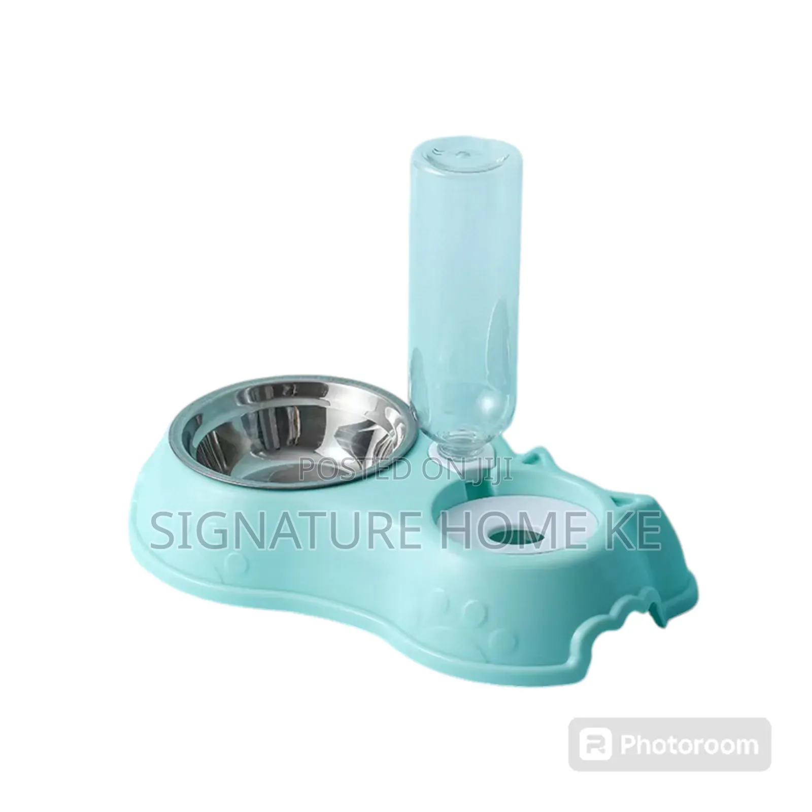 Automatic Single Pet Bowl With Water Dispenser