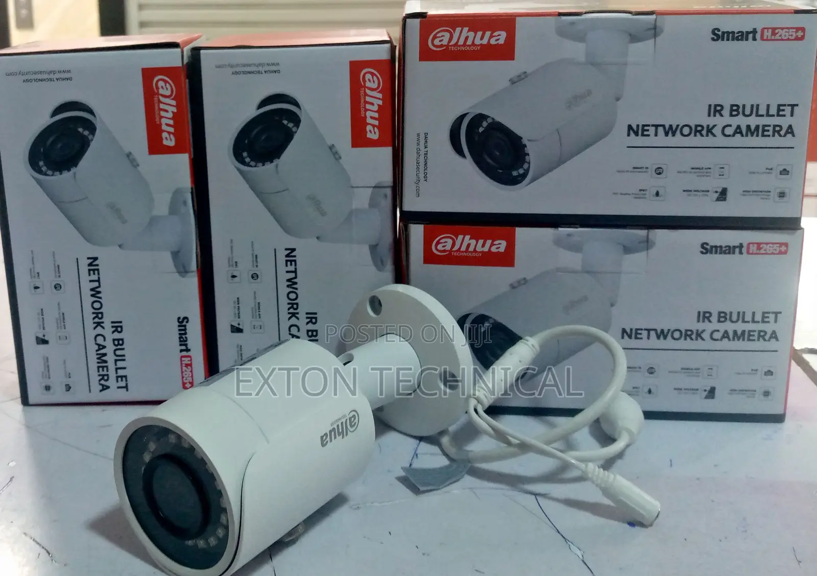 Smart H.265+ 2mp Ip Dahua Bullet Network CCTV Camera