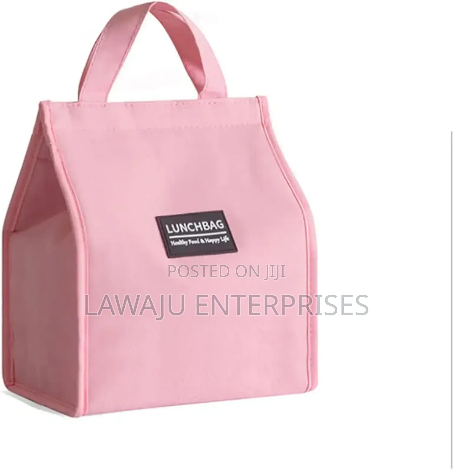 Pink Bento Fashion Insulated Lunch Bag