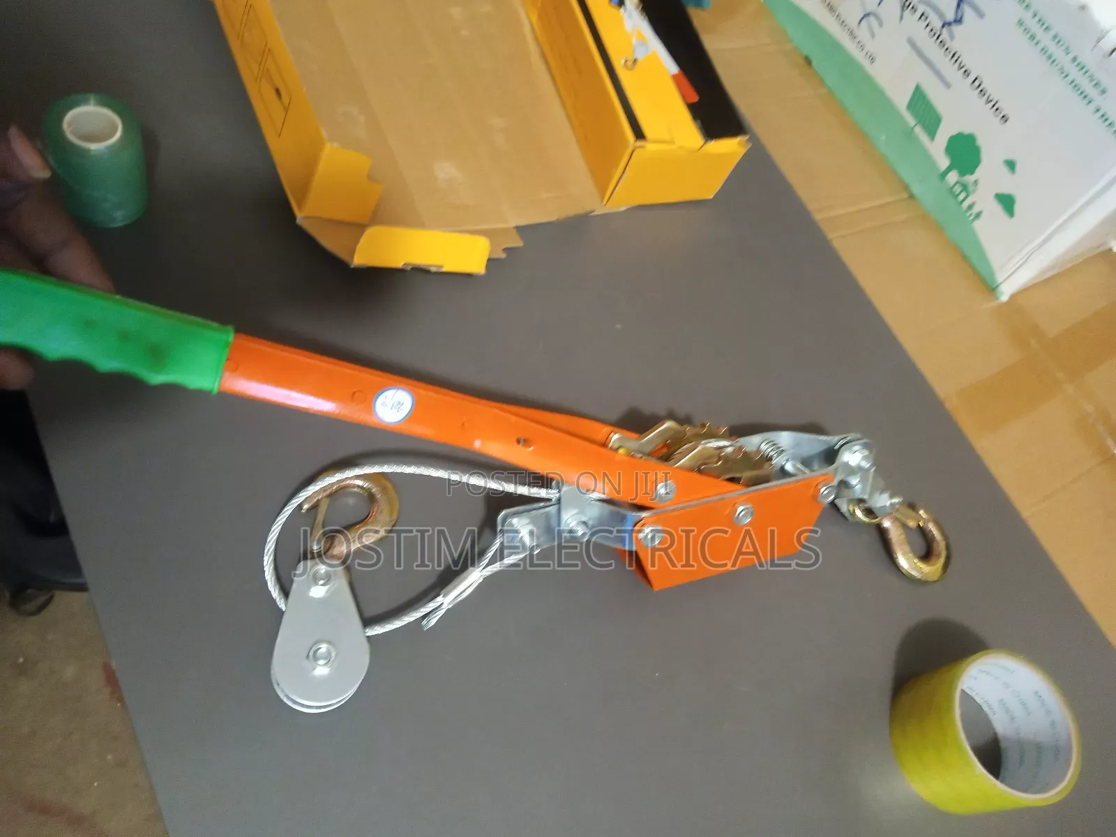 2 Ton Ratchet Cable Puller Hand