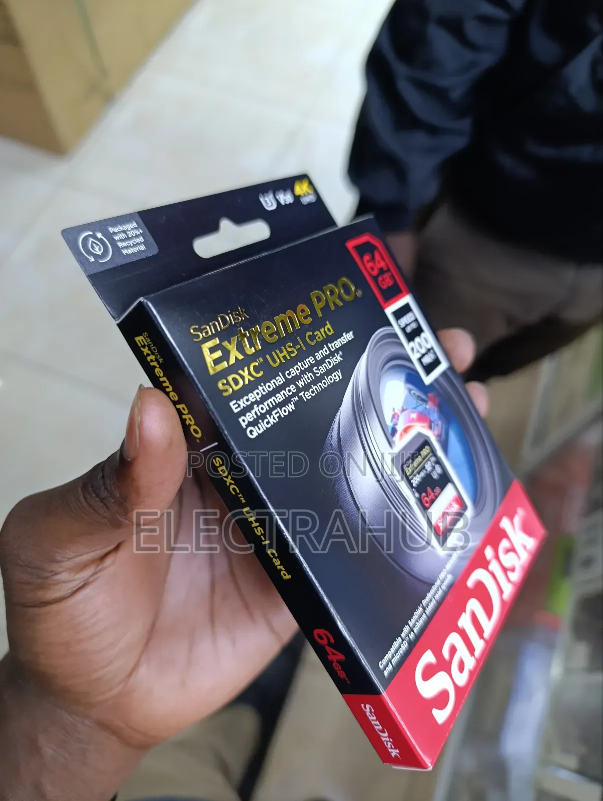 Sandisk Extreme Pro 64GB New Sealed in a Shop