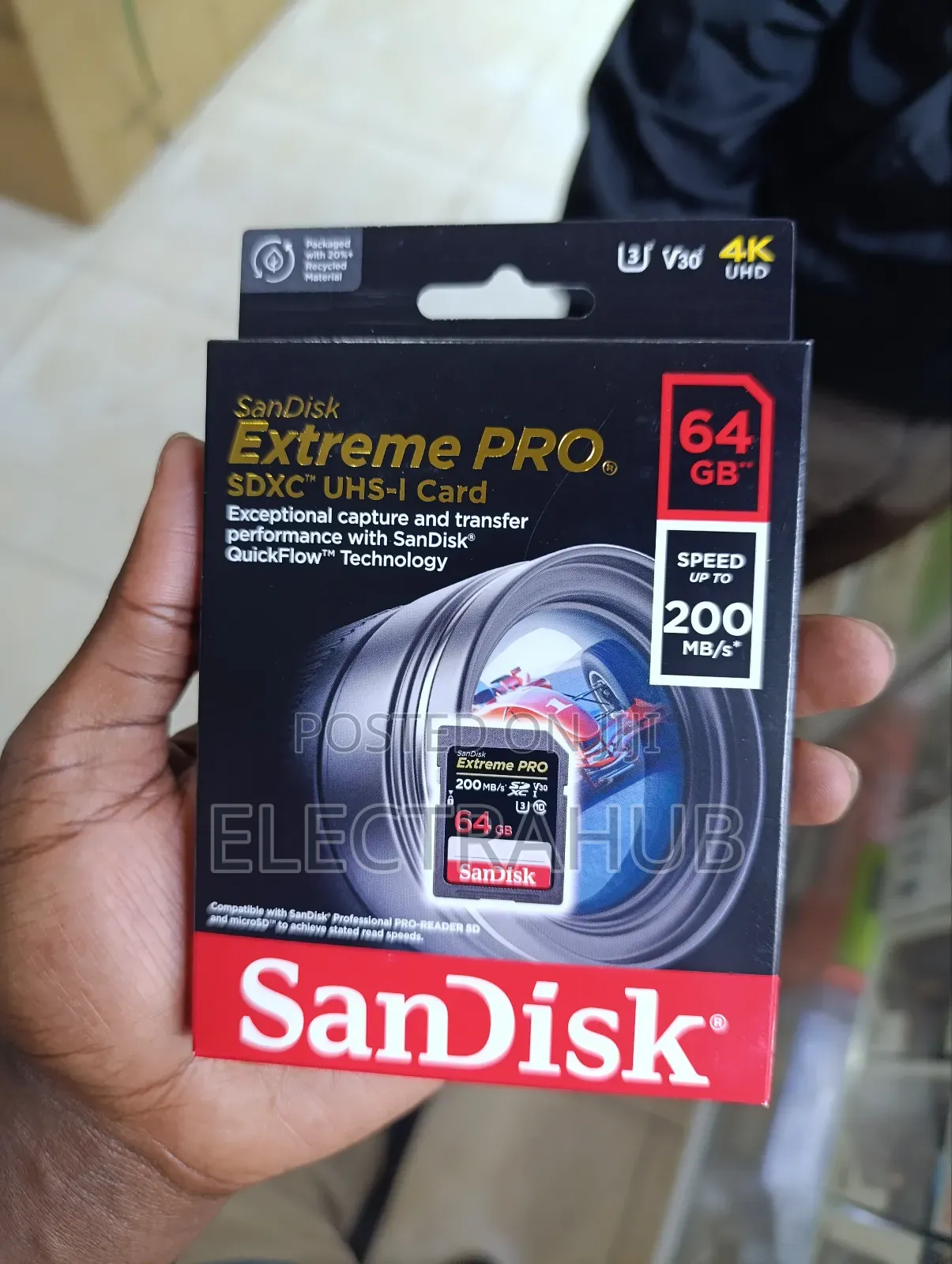Sandisk Extreme Pro 64GB New Sealed in a Shop