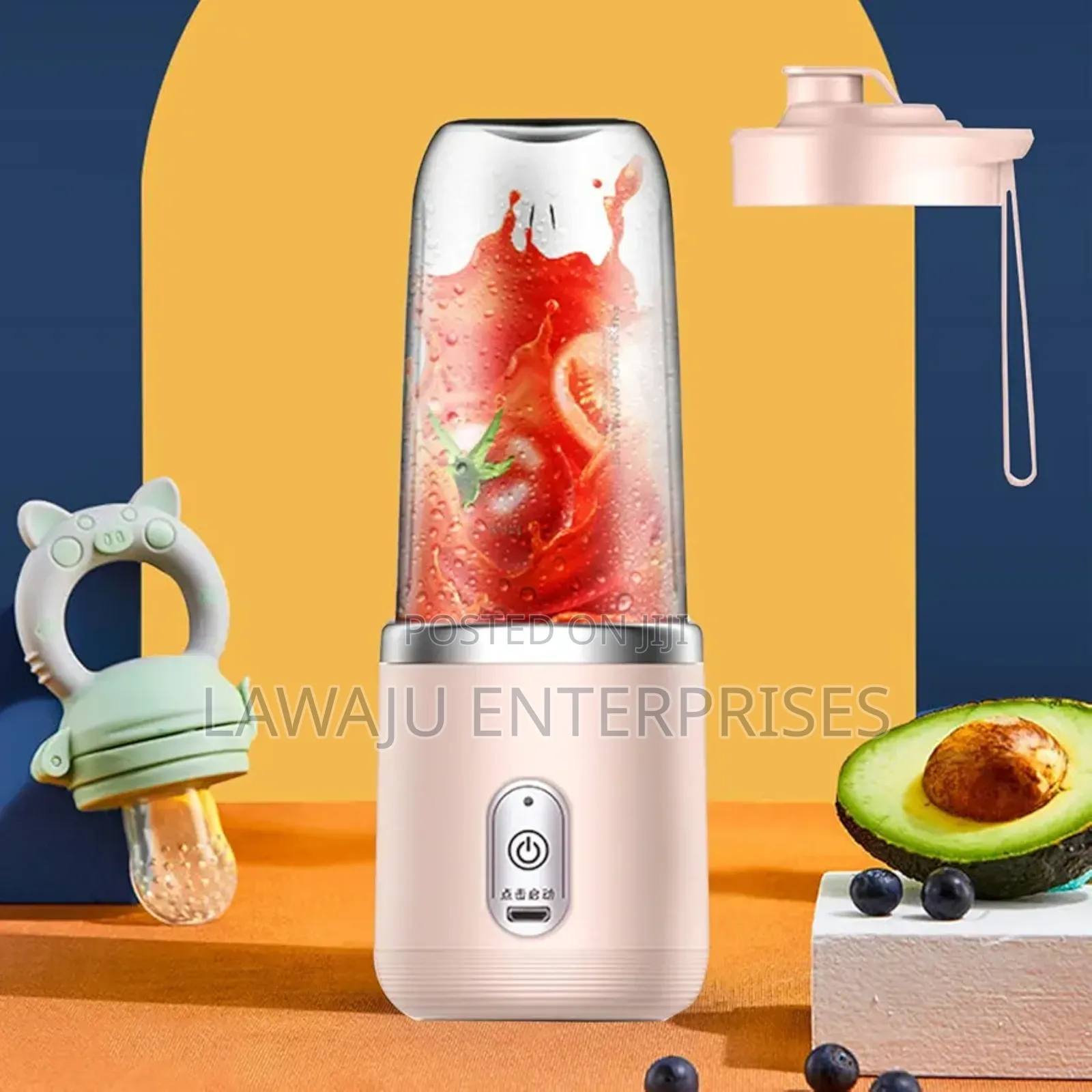 Pink USB Powered Blender