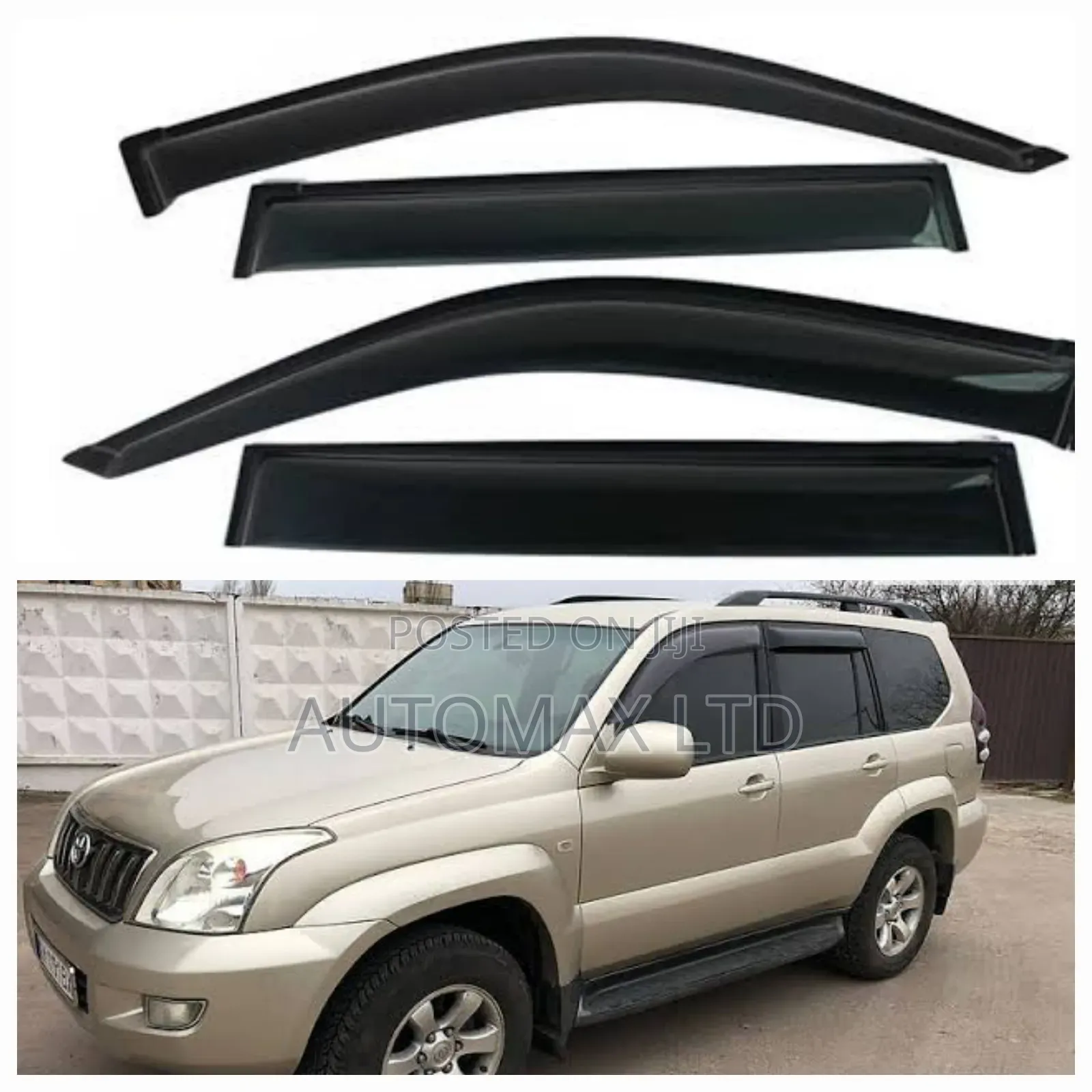 J120: Toyota Land Cruiser Prado. Wind Breakers