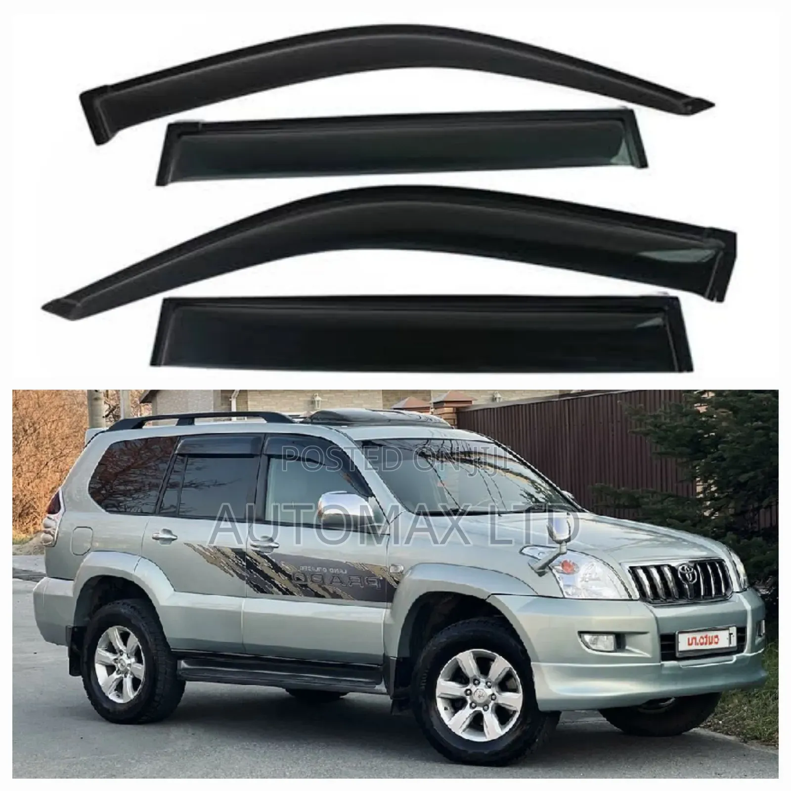 Yr2003/9, Toyota Land Cruiser Prado, Wind Breakers