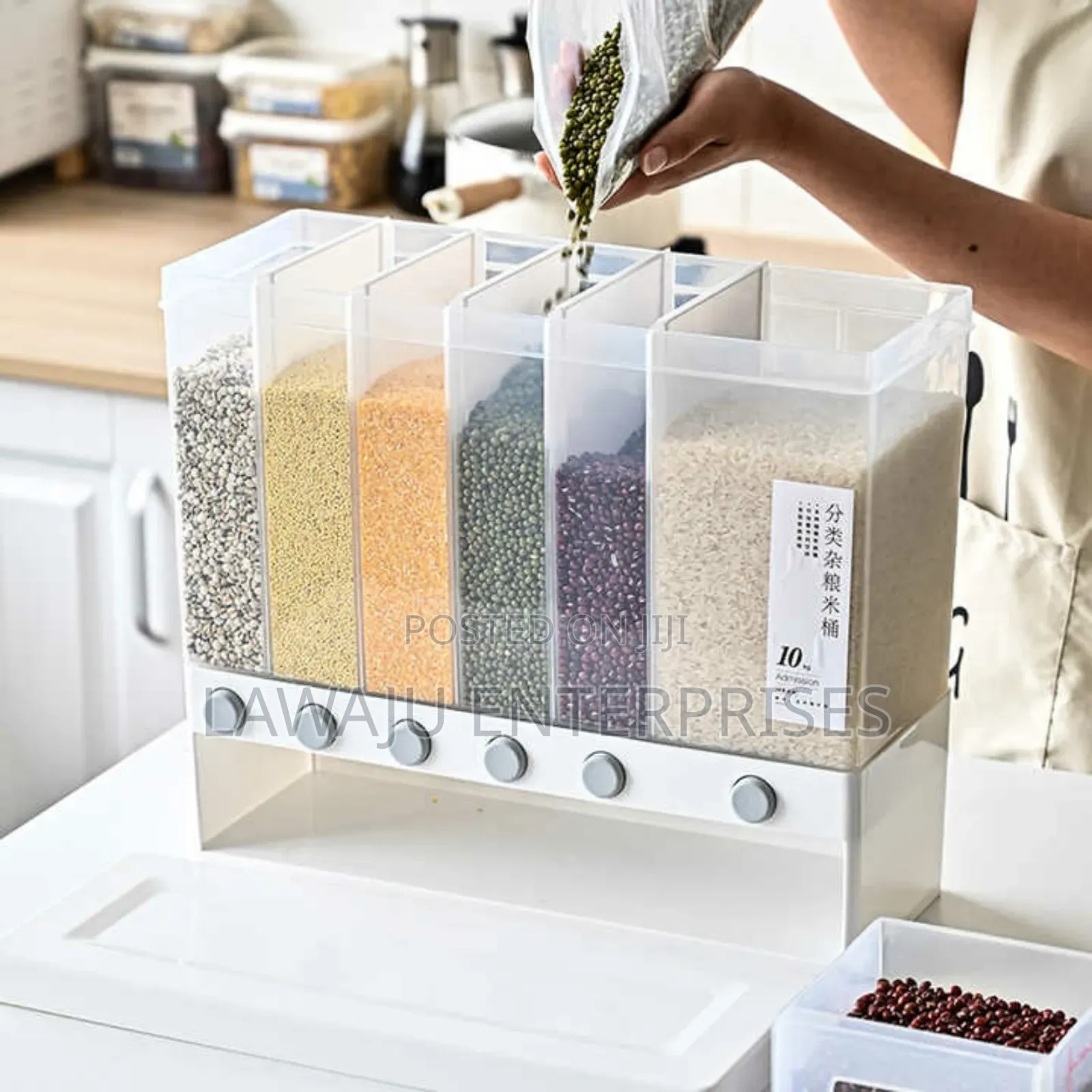 Transparent Cereal Storage Box