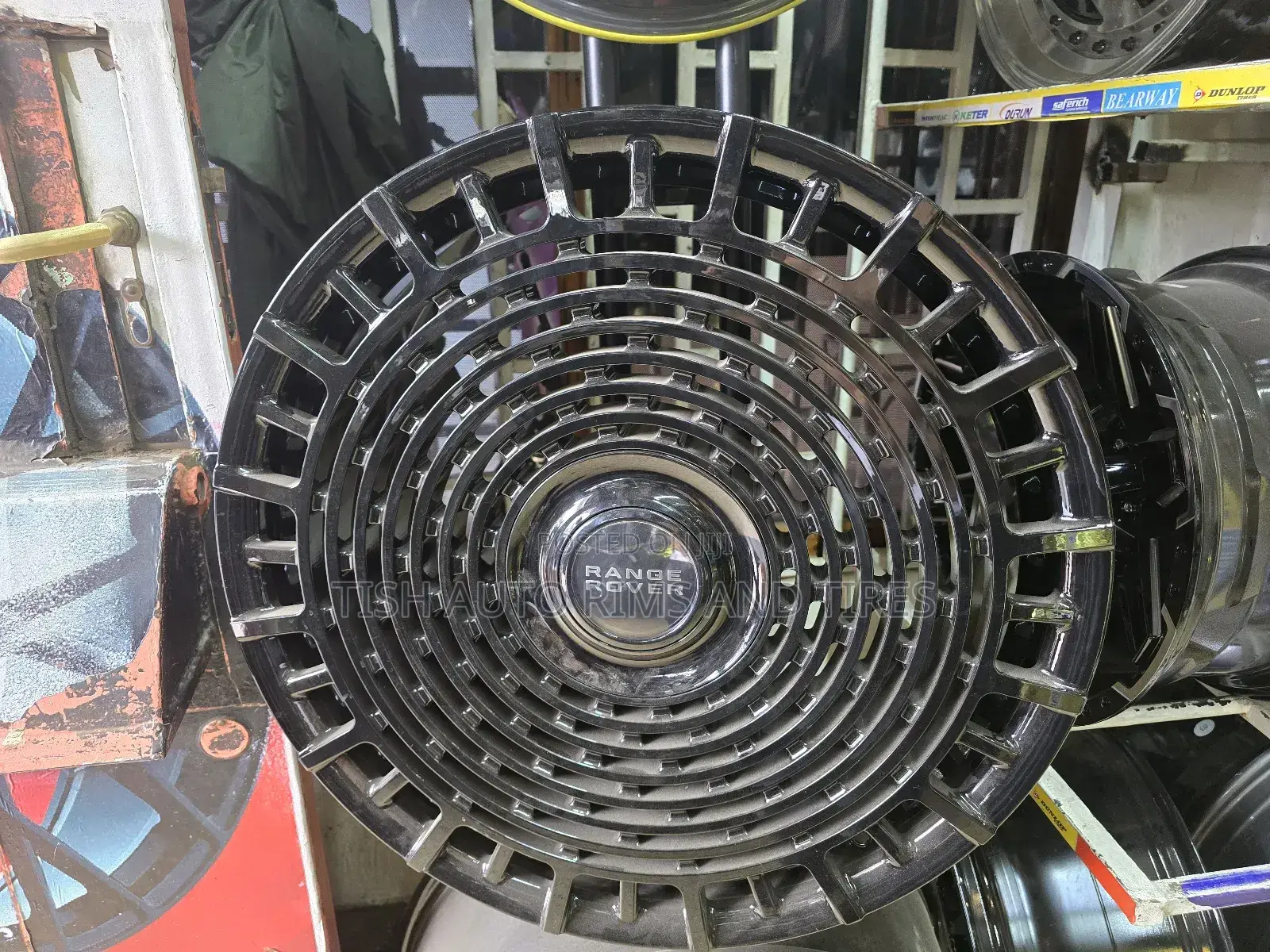 Range Rover 22 Inch Black Rims Set