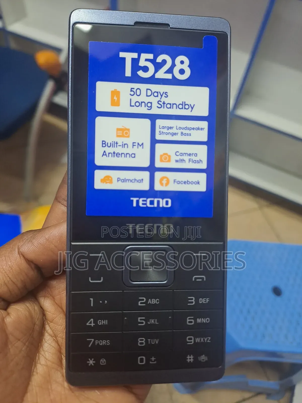 New Tecno T528 Black