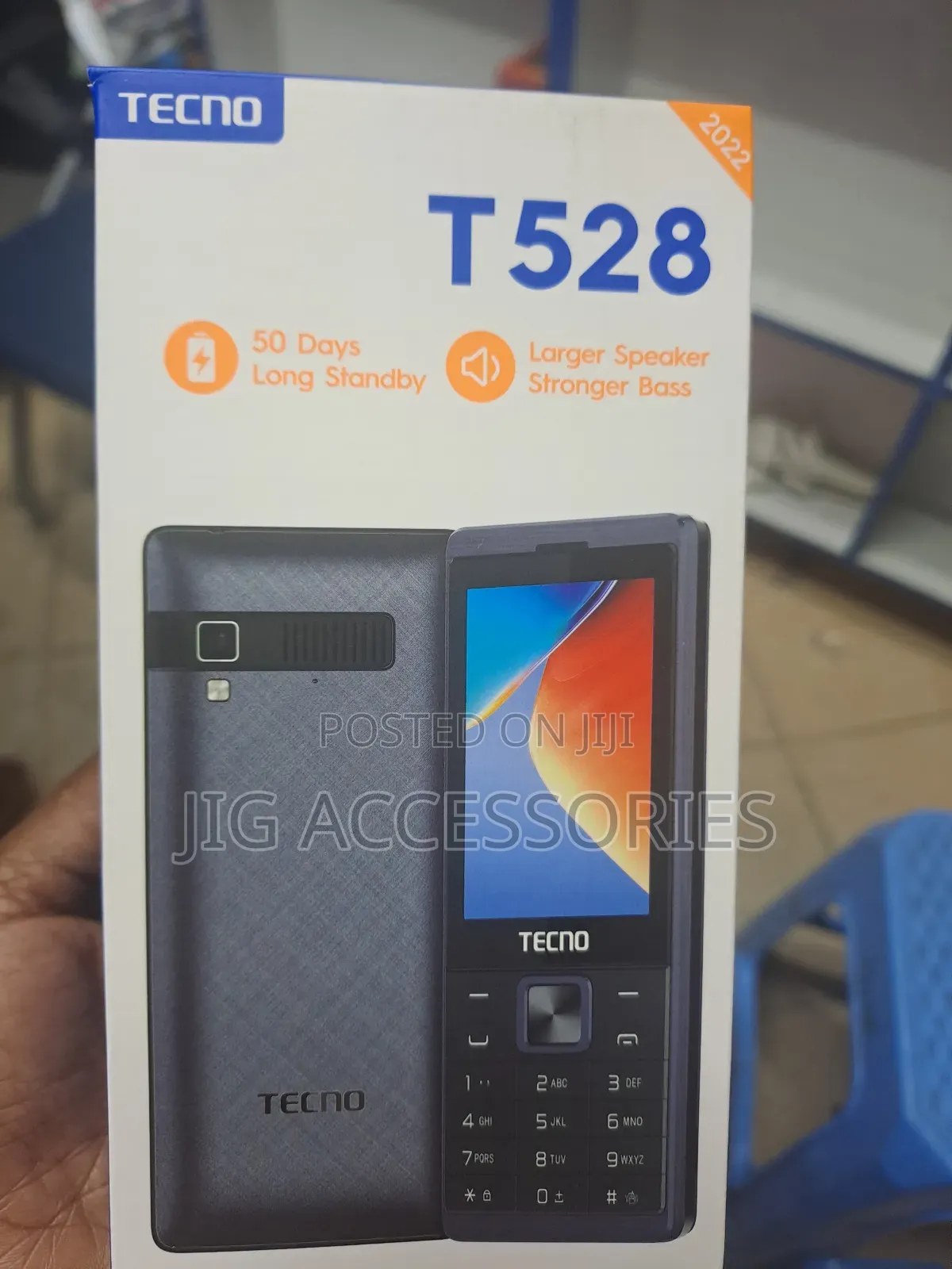 New Tecno T528 Black