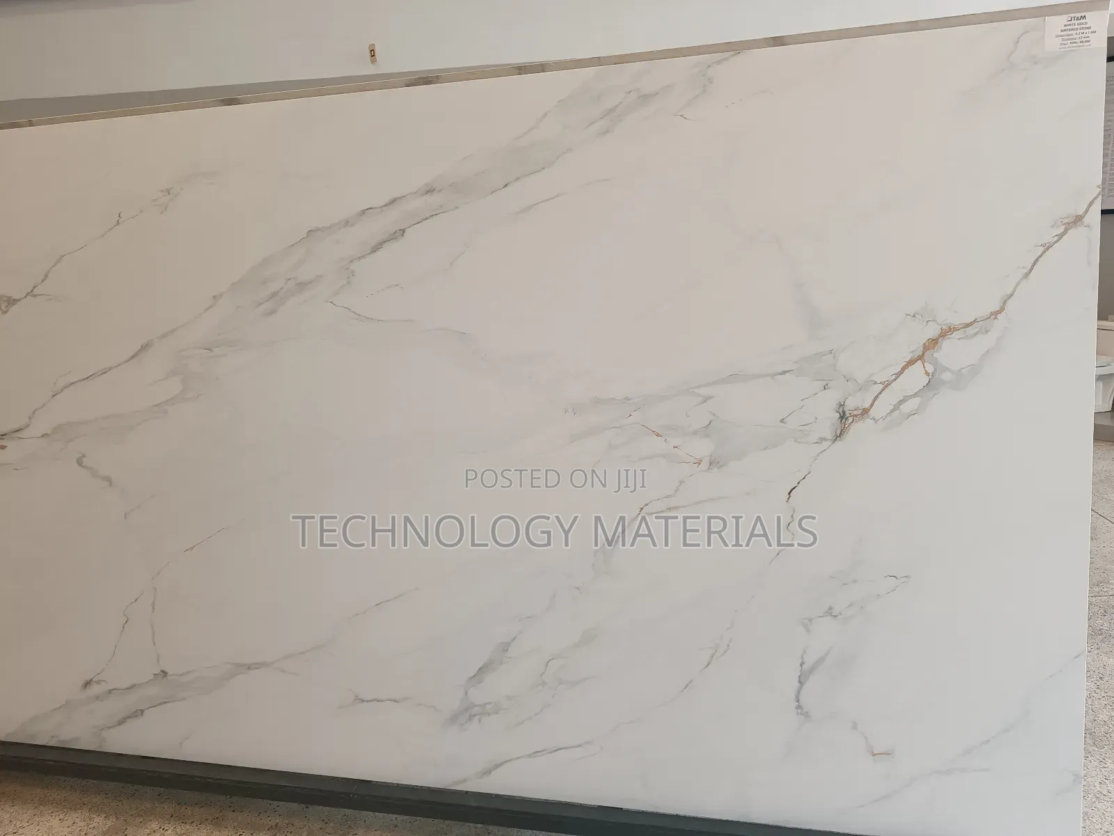 Island White Gold Sintered Stone