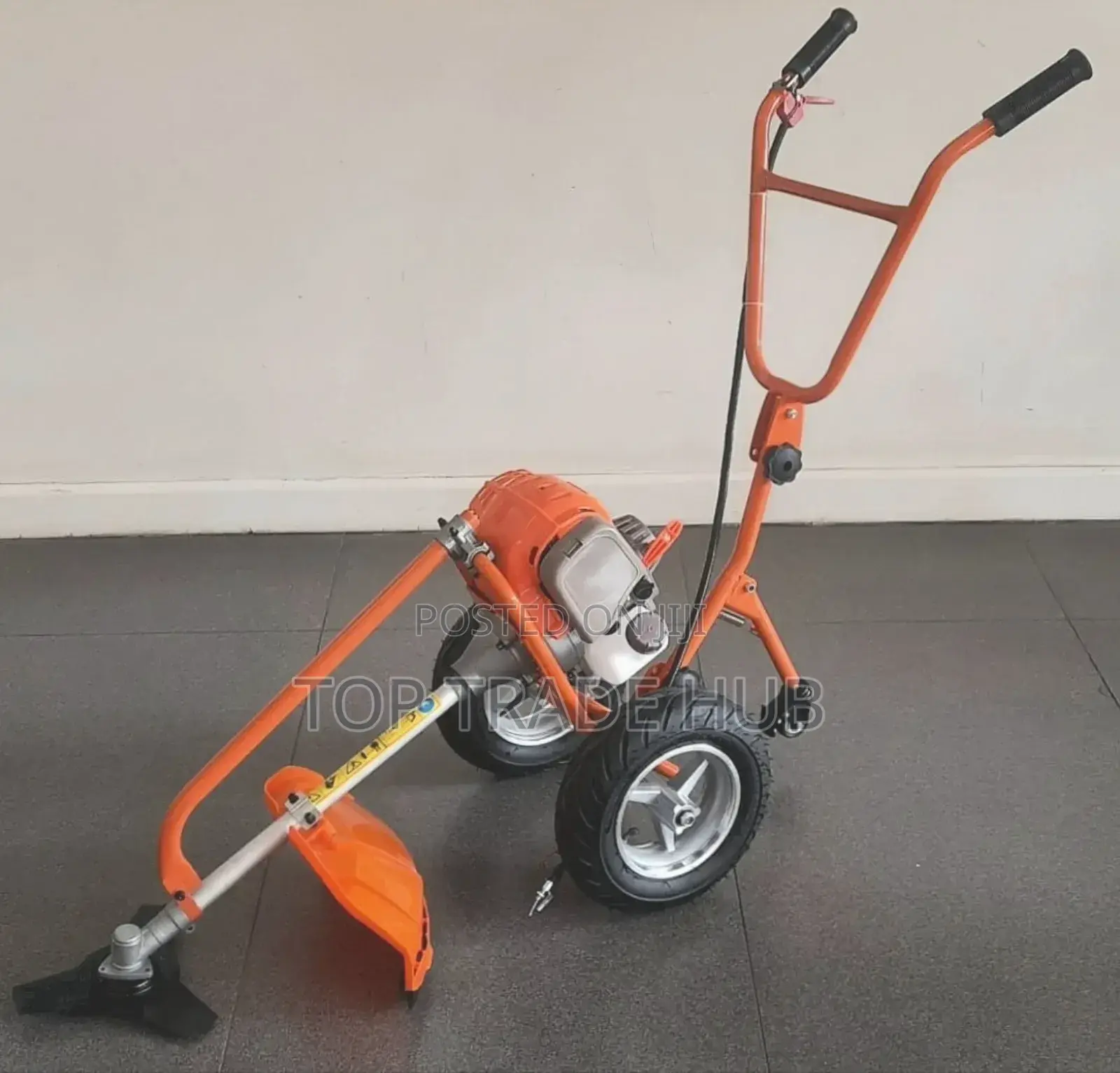 Hawk King Trolley Brush Cutter 4 Stroke 2 Blades