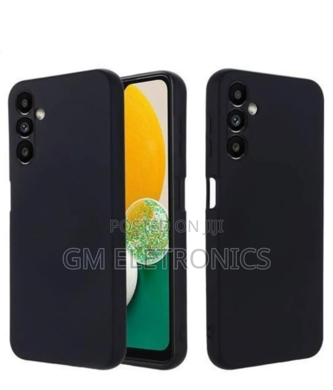 Samsung Galaxy A15 Black Silicone Phone Case/ Cover.