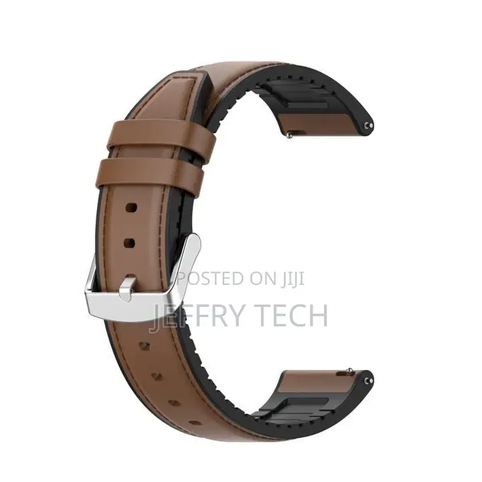 20mm Silicone Leather Replacement Strap Watchband for Samsun