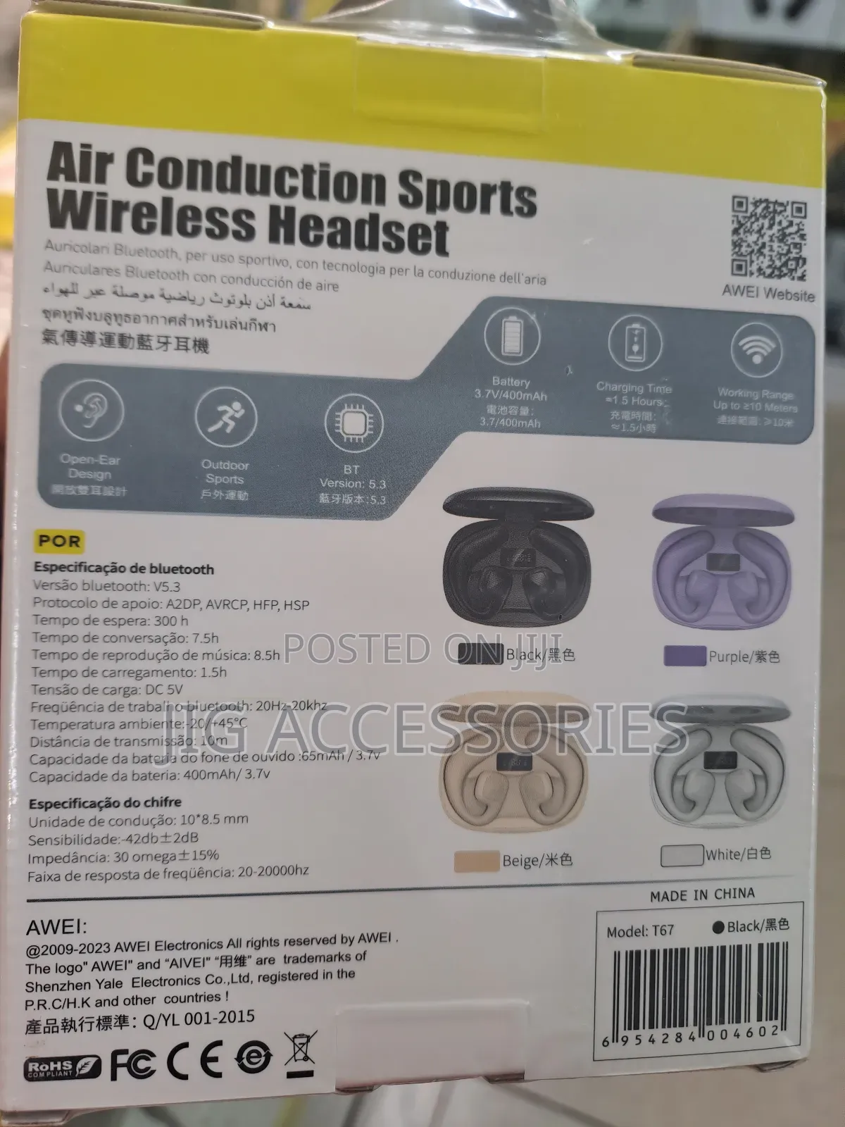 Air Conduction Earphones