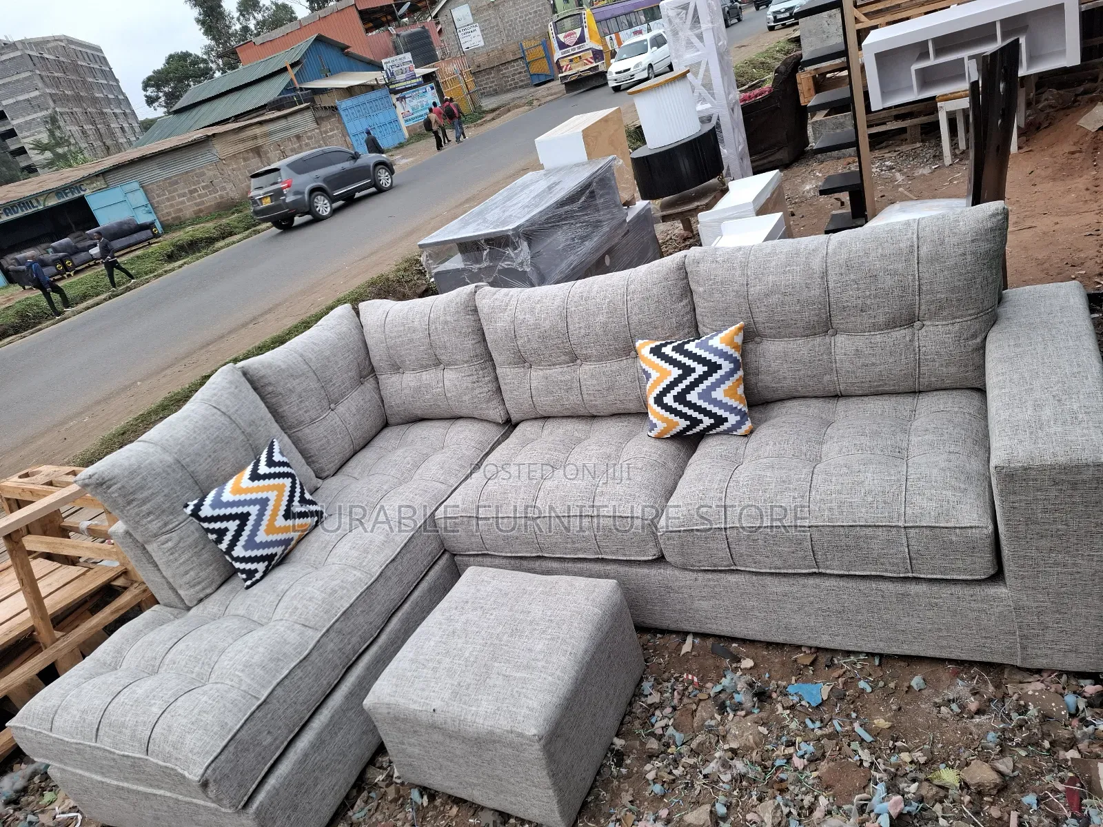 6 Seater Coner Seat Sofa