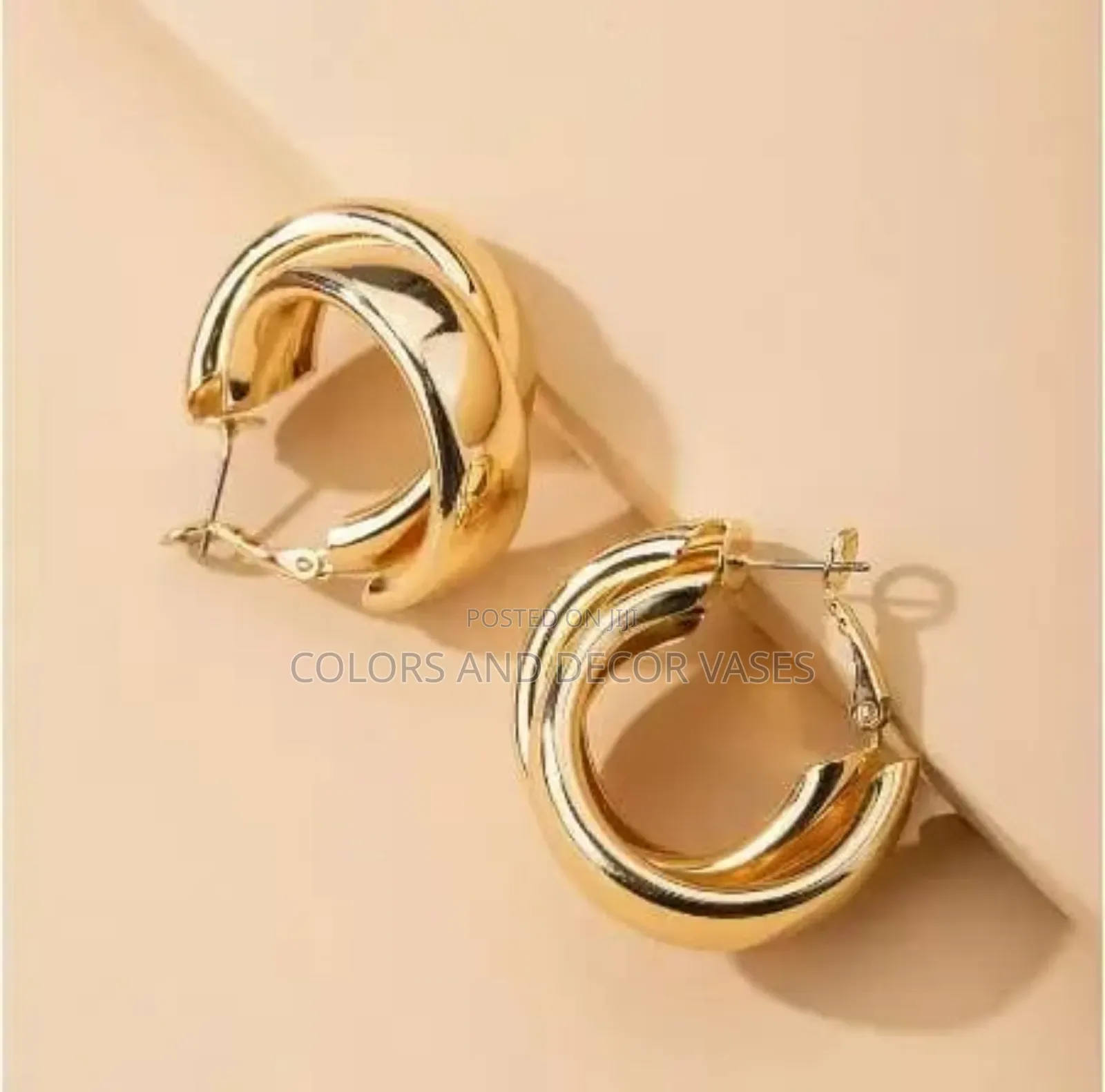 Small Loop Earings in Gold