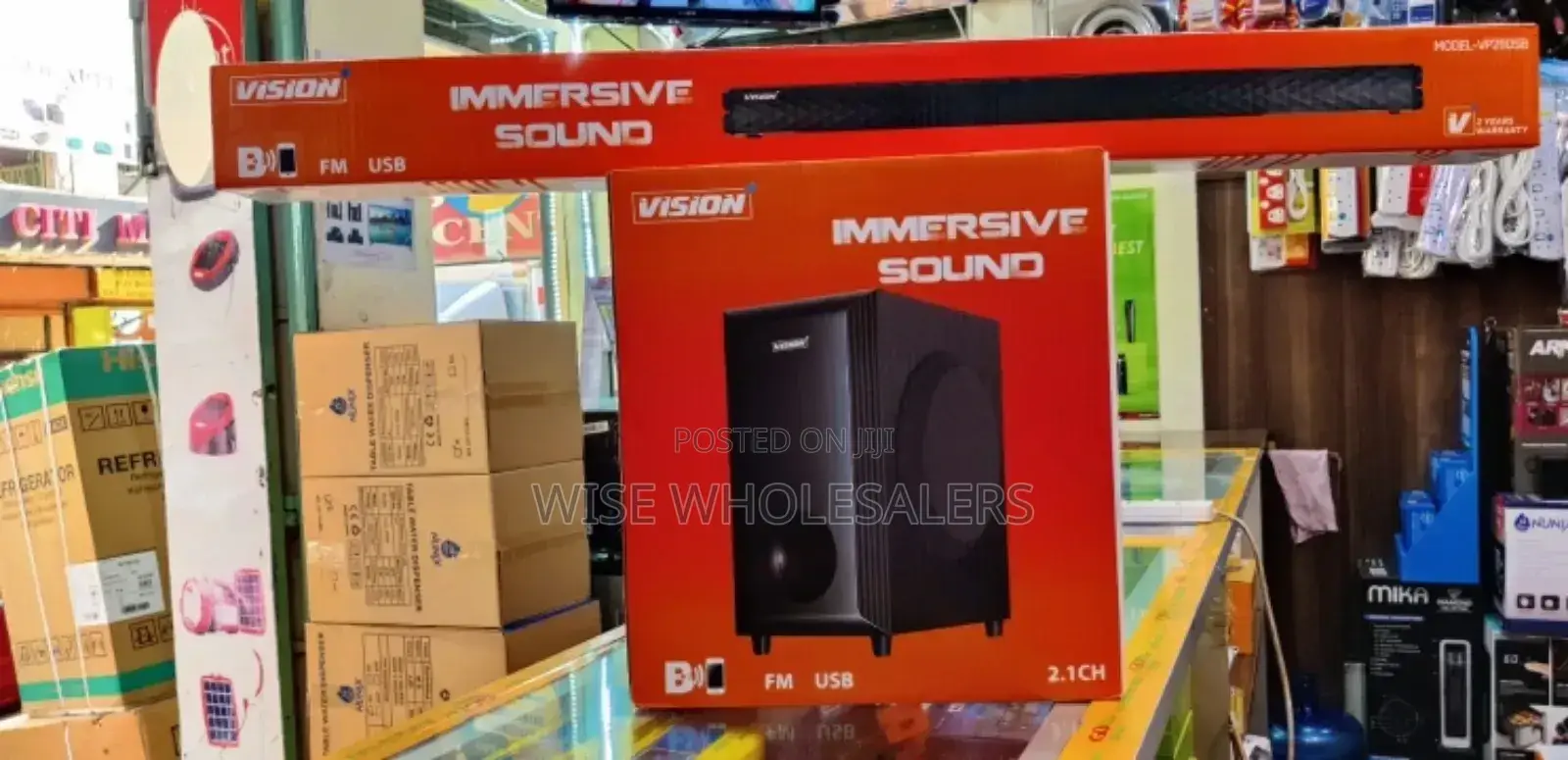 Vision Plus 2.1ch Amazing Soundbar System